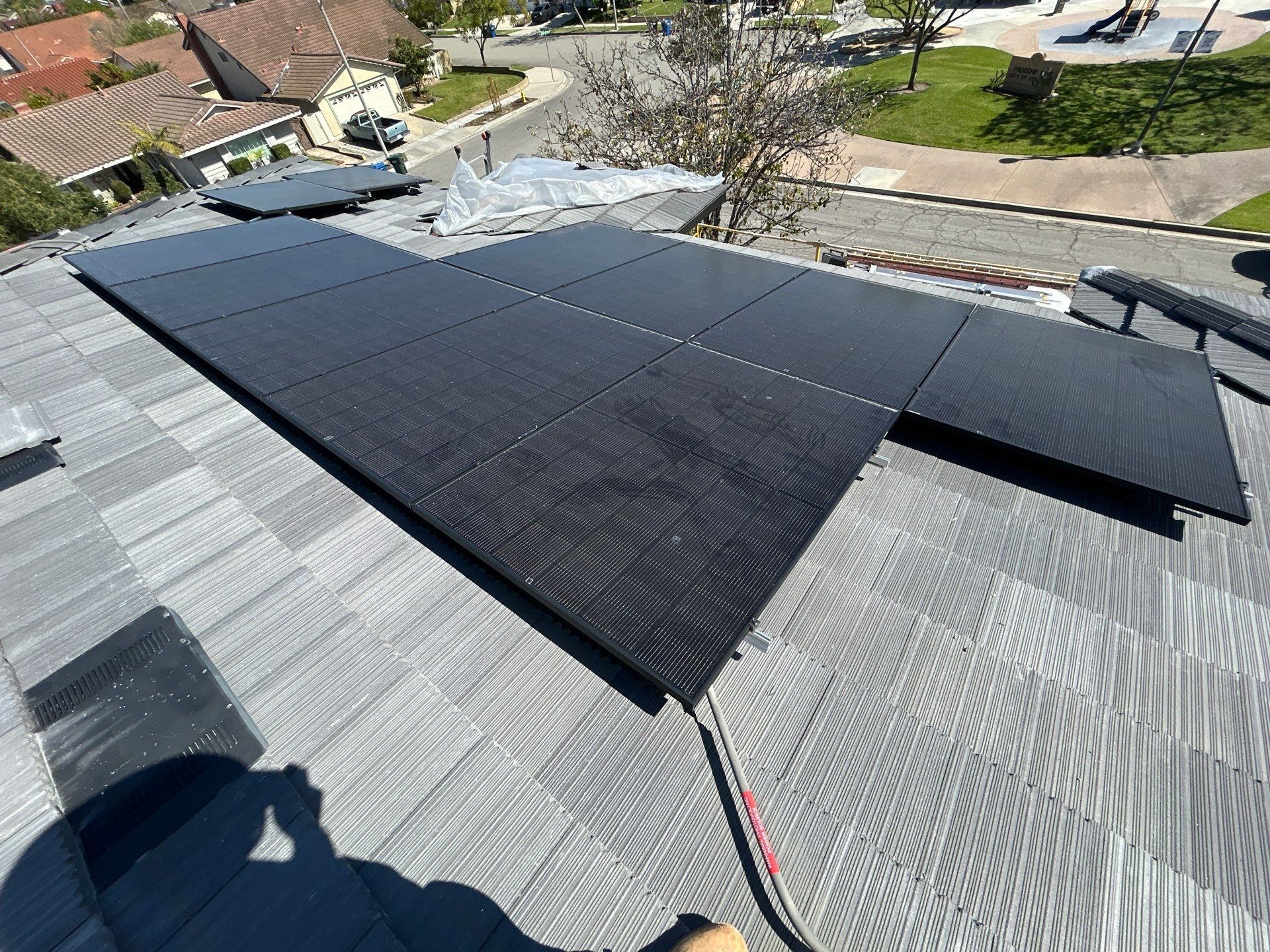 Solar and Battery Installation Featuring Tesla Powerwall in Cerritos by AWS Solar