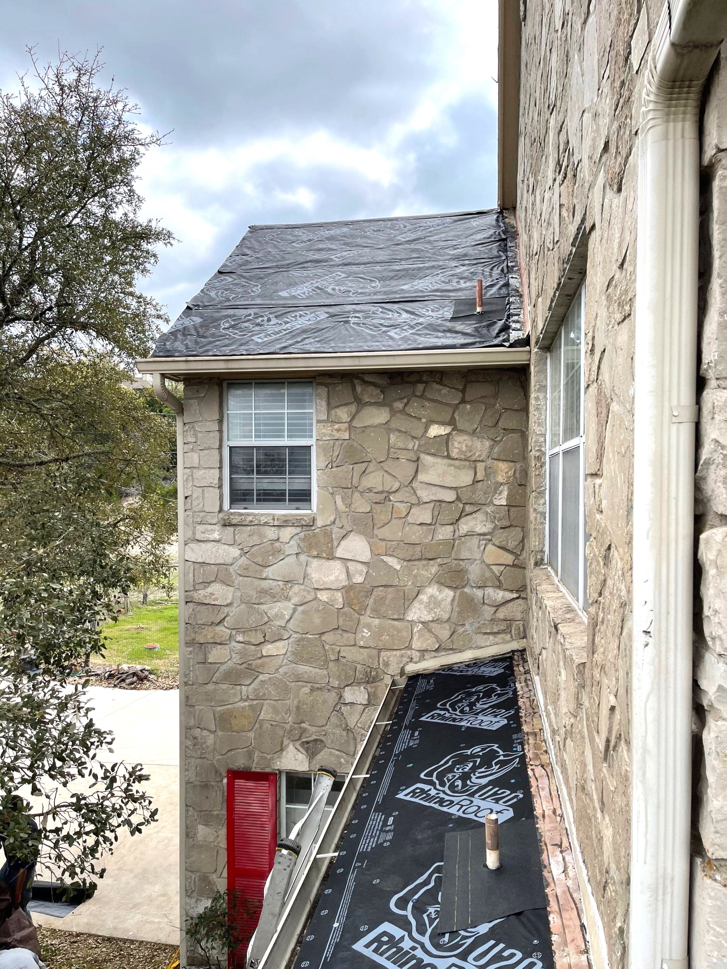 Residential Metal Roof Installation using McElroy Metal by Premier Roofing and Contracting