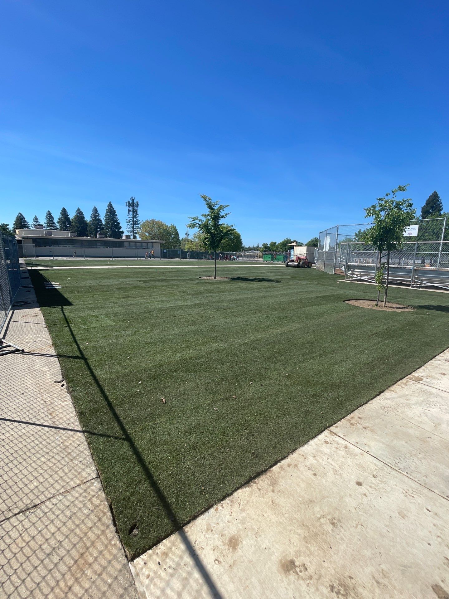 Project in Carmichael by A - G Sod Farms