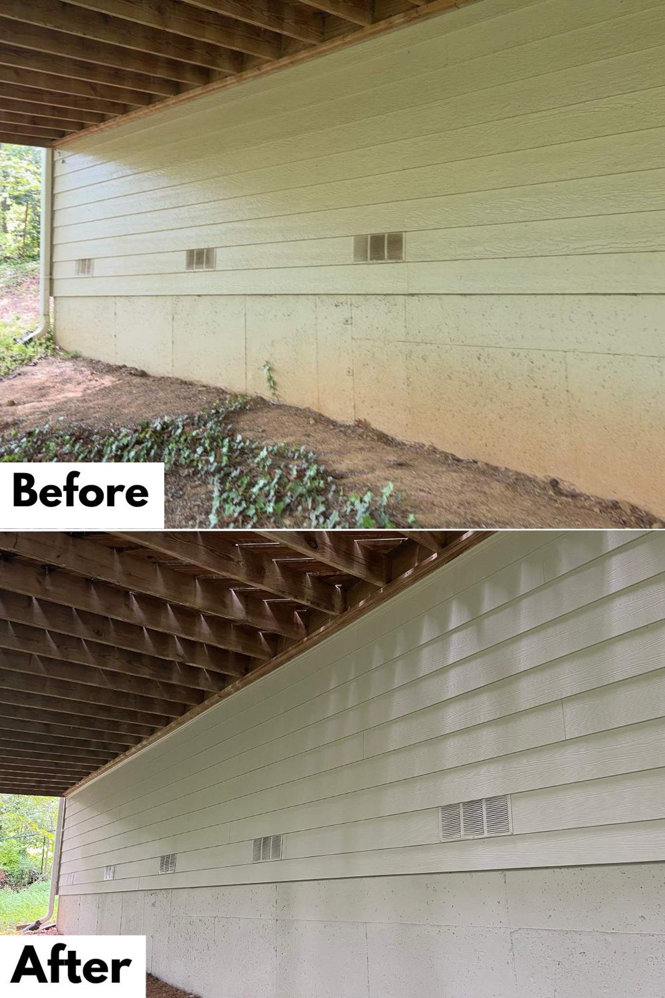 Alpharetta Siding Replacement & Wrought Iron Railing Painting by Nelson Exteriors