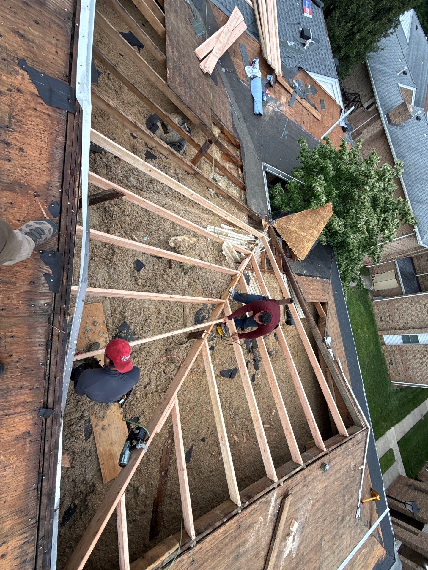 Apartment Complex Roof Replacement and Decking Repair in North Brunswick by JVW ROOFING