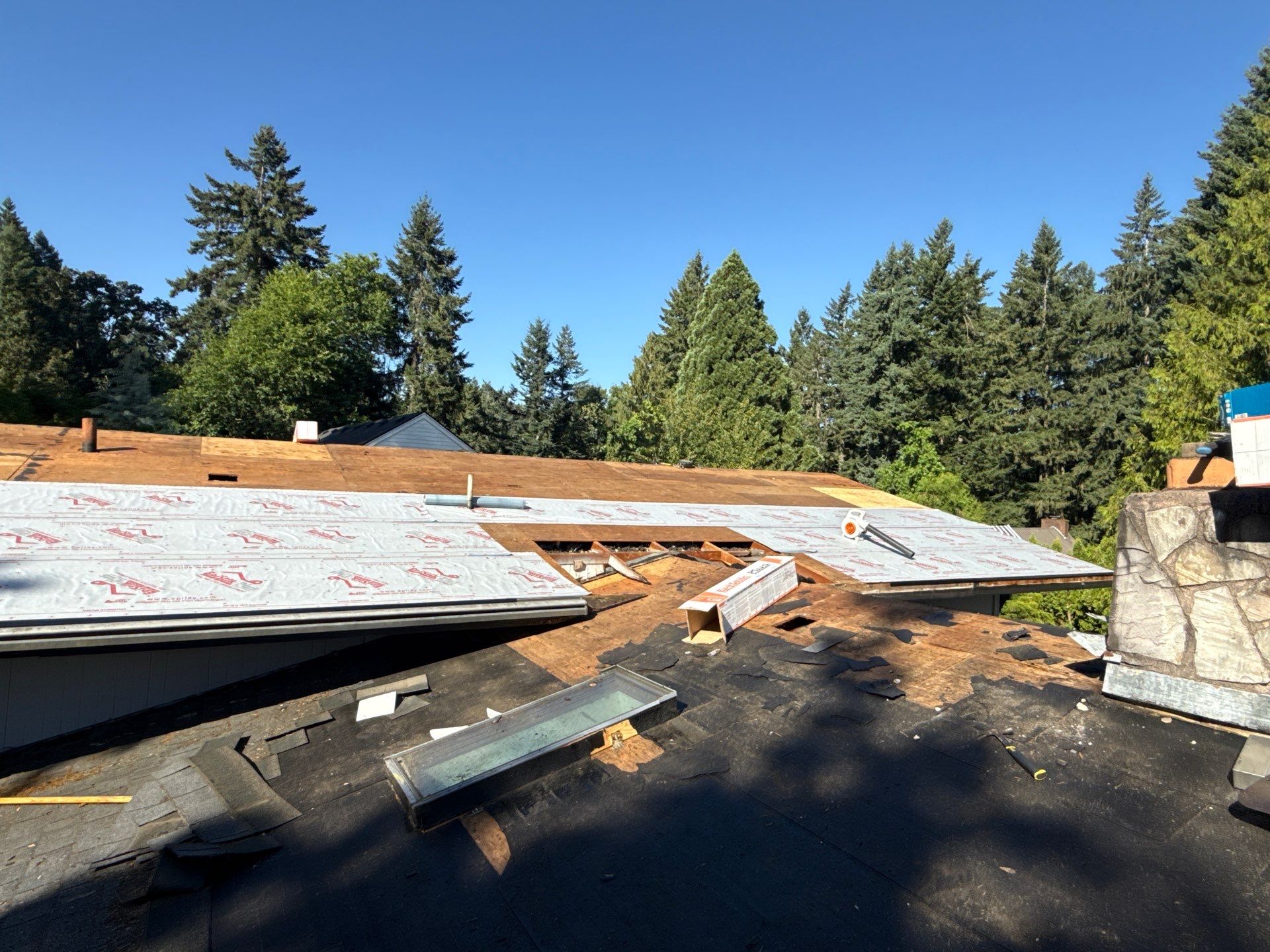 Project in Lake Oswego by Tom Leach Roofing
