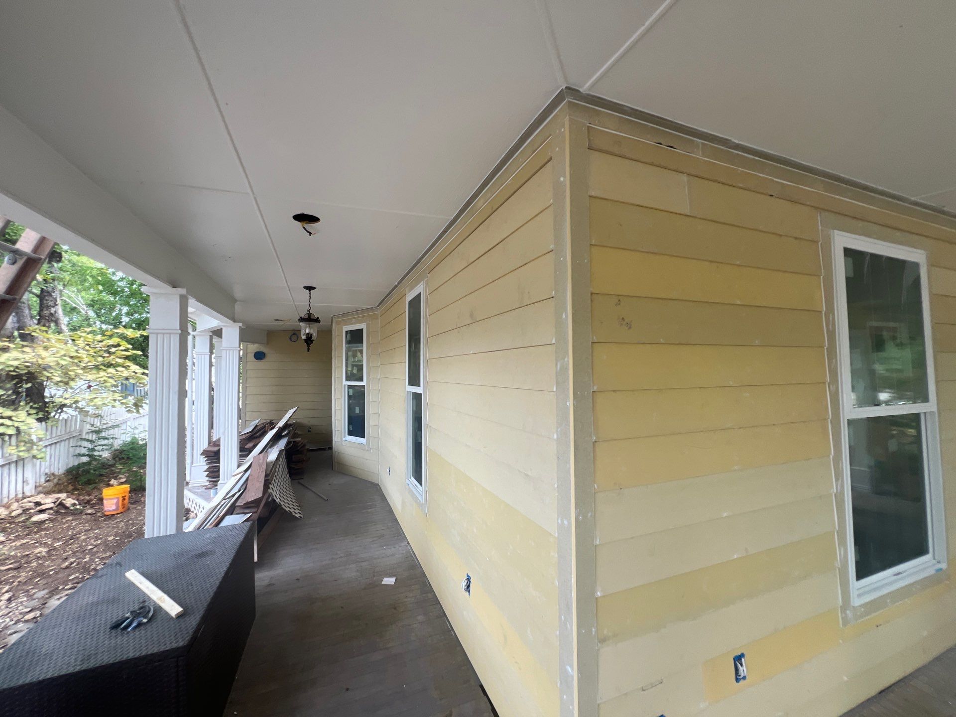 Exterior painting & Deck staining in Frisco by Nomad Painting