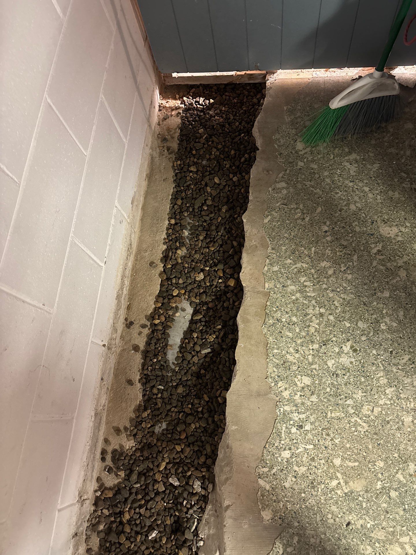 Drain Tile in Roseville for Carston by Waterproofing Northeast