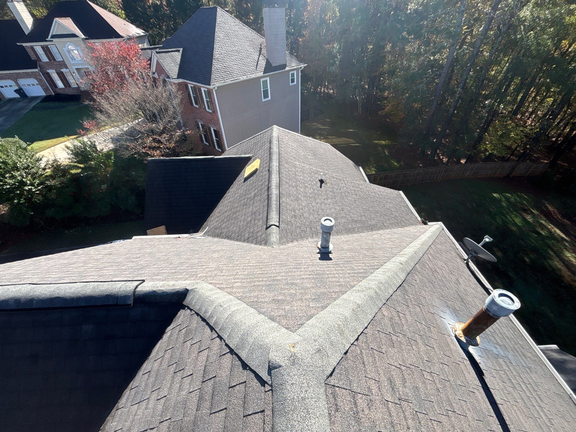 Front slope repair by Deerfield Roofing LLC