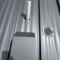 .032 1.5" Mechanical Seam Pre-Weathered  by Total Roofing System The Metal Roof Experts
