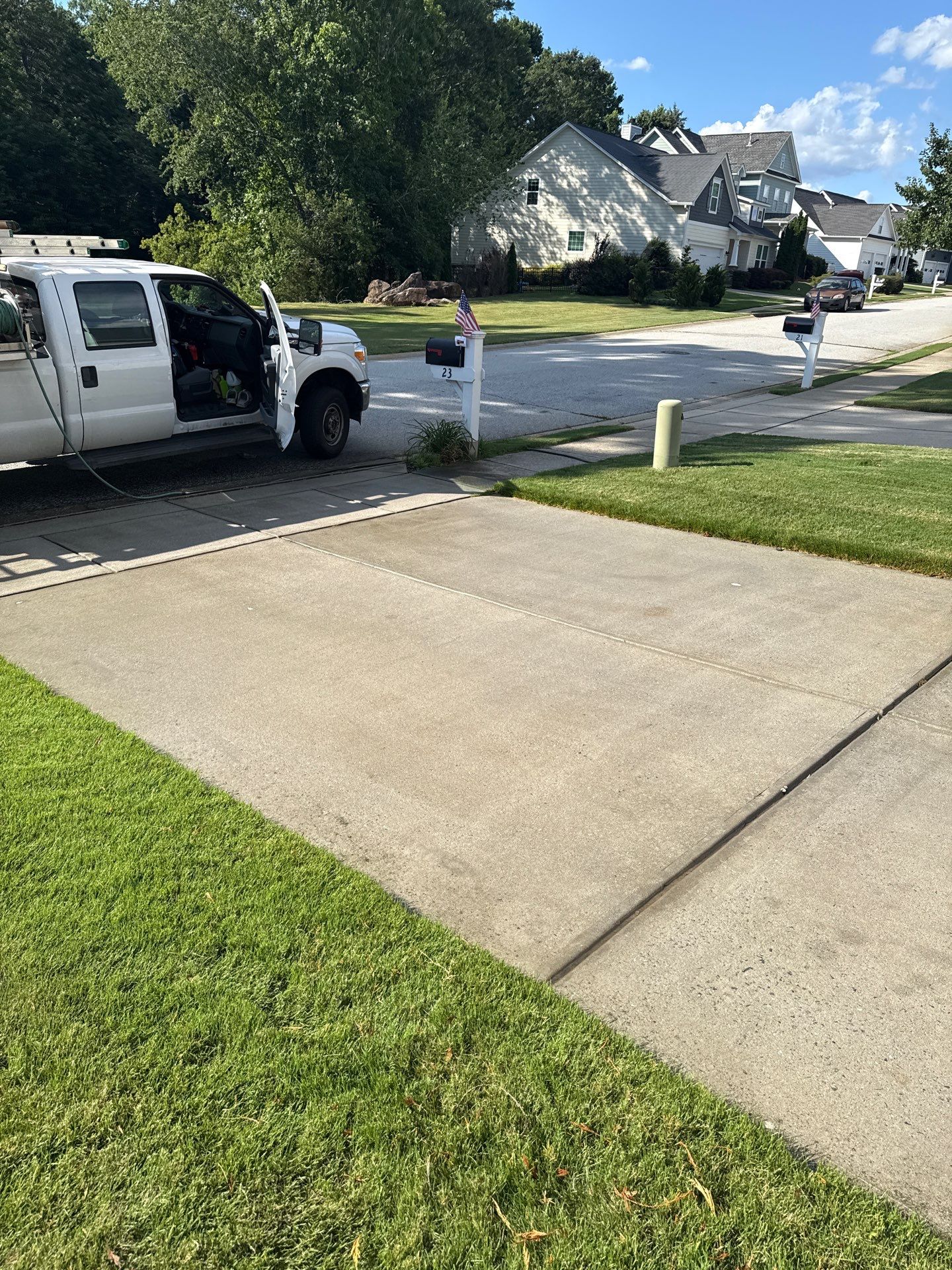 Concrete Driveway using Concrete Sealant by DuraSeal