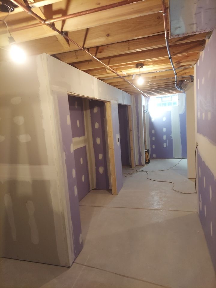 Basement Remodel by Ivy Lea Construction