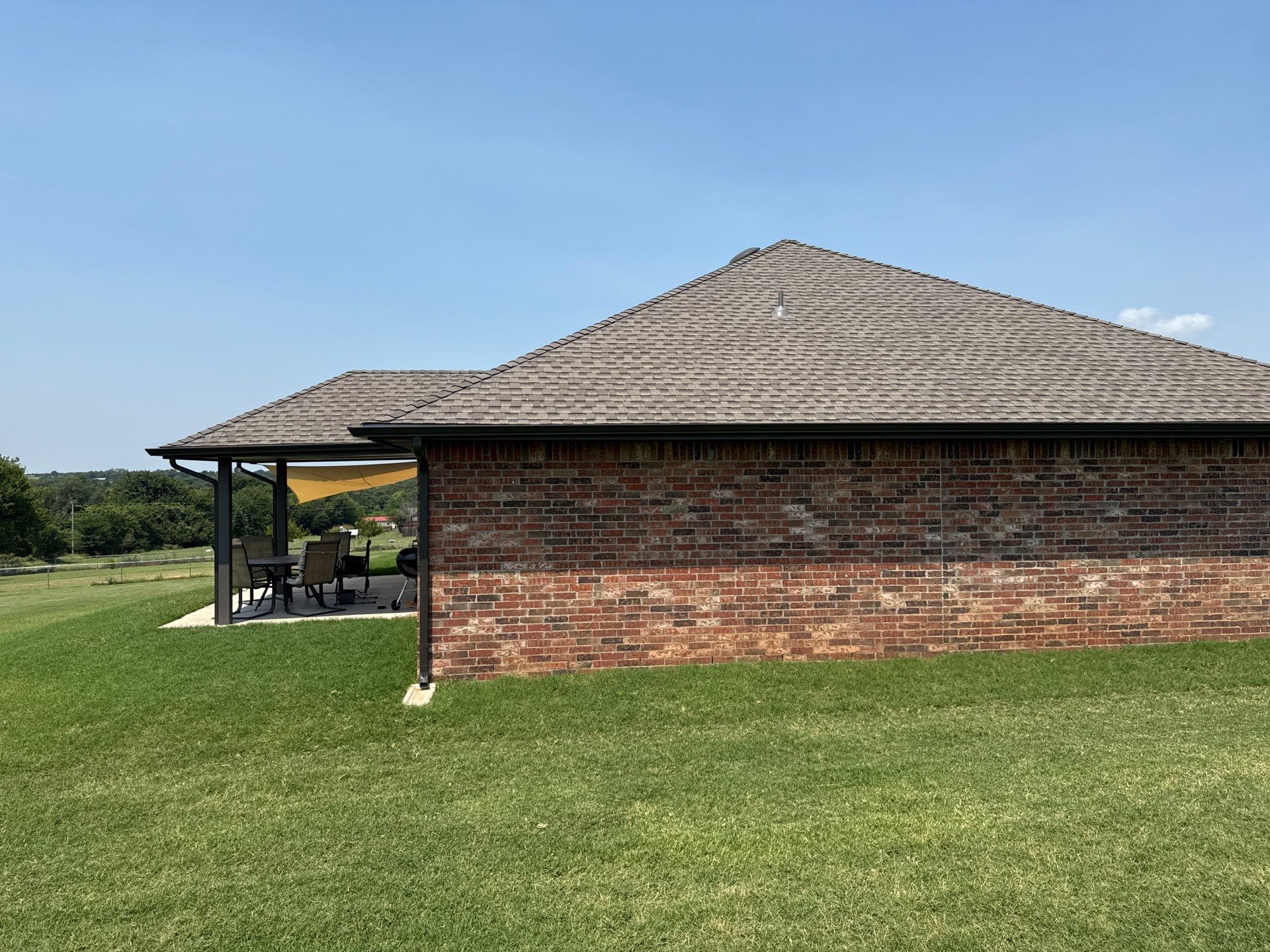 roof replacement in Blanchard by McCann's Roofing and Construction