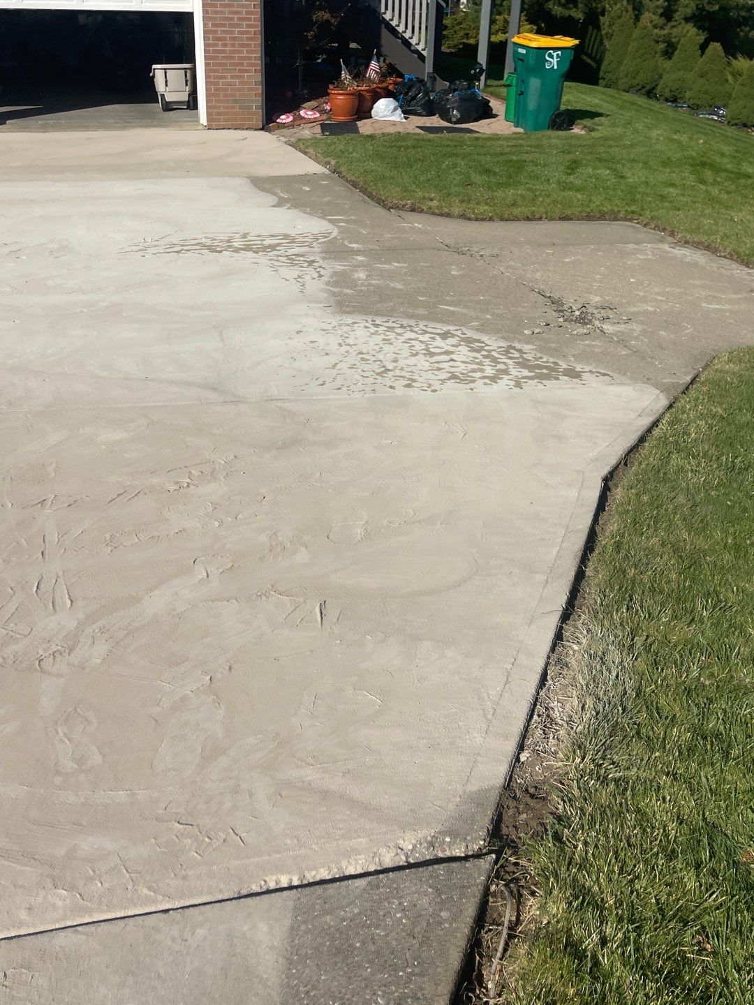 Twilight Driveway Project in Bridgeville by Floors in a Day, Inc