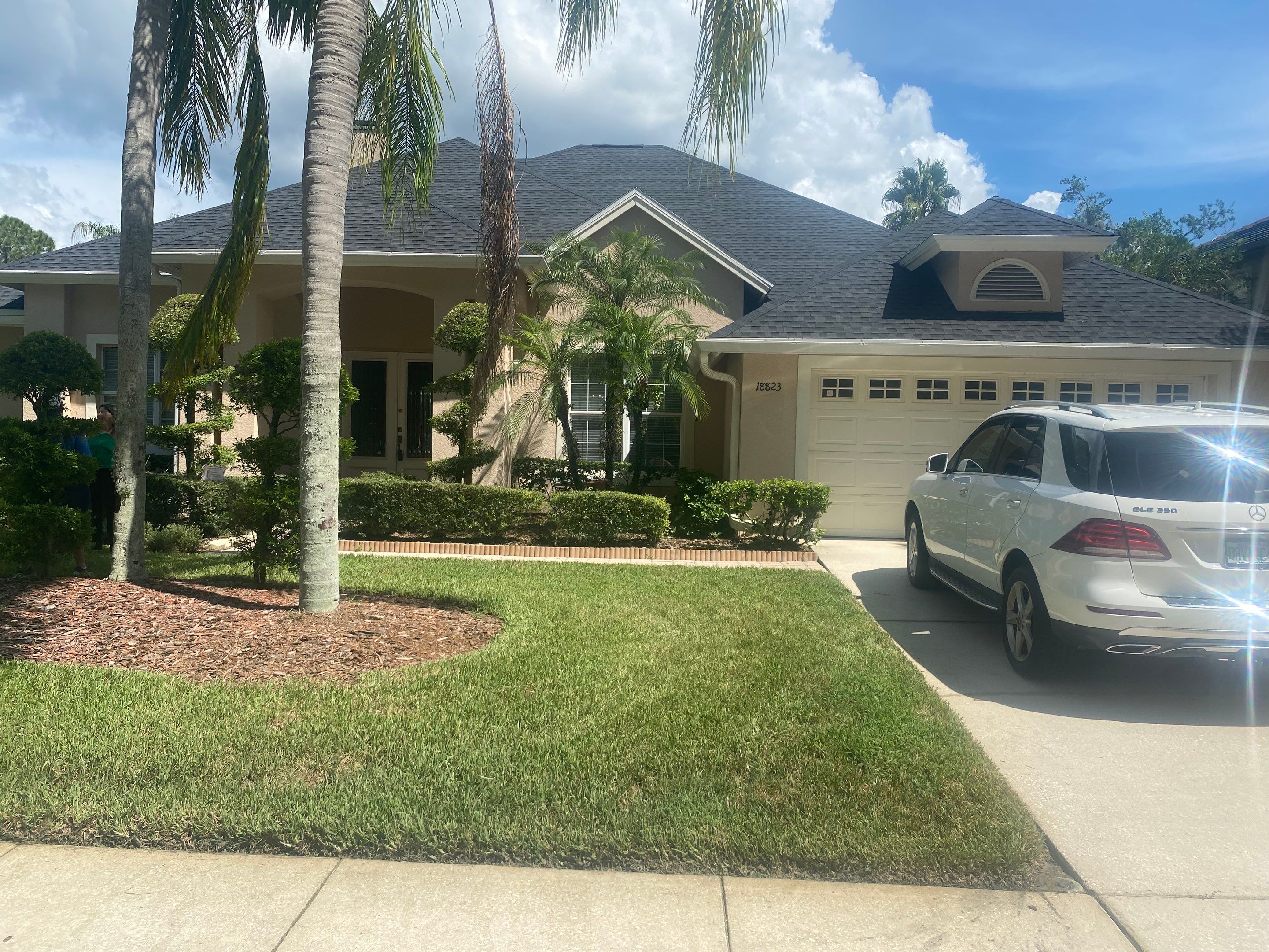 White Gutters and White Downspouts by Gutter Professors
