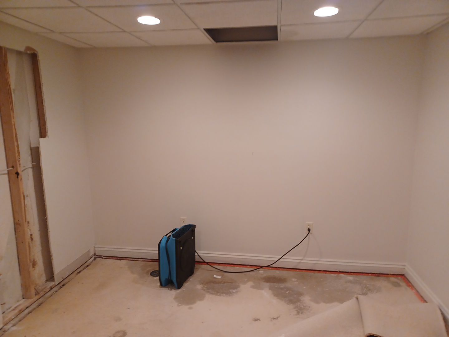 Project in West Bloomfield by EzDry Water Mitigation & Property Restoration