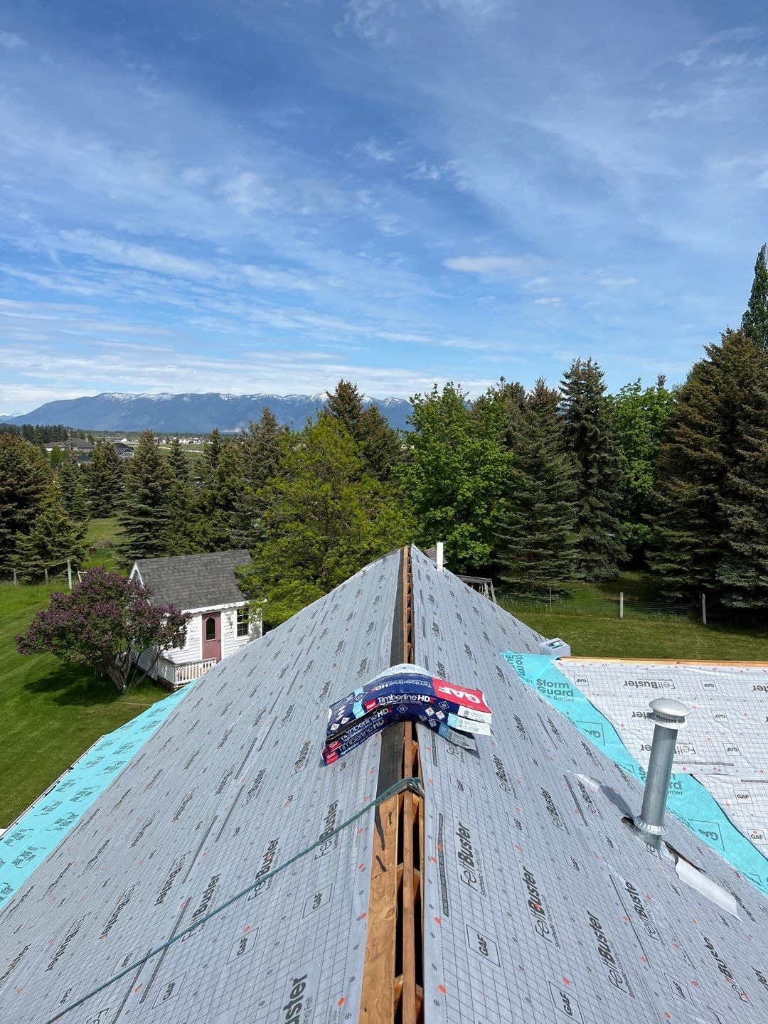 GAF Timberline HDZ - Charcoal by Montana Roofing Solutions