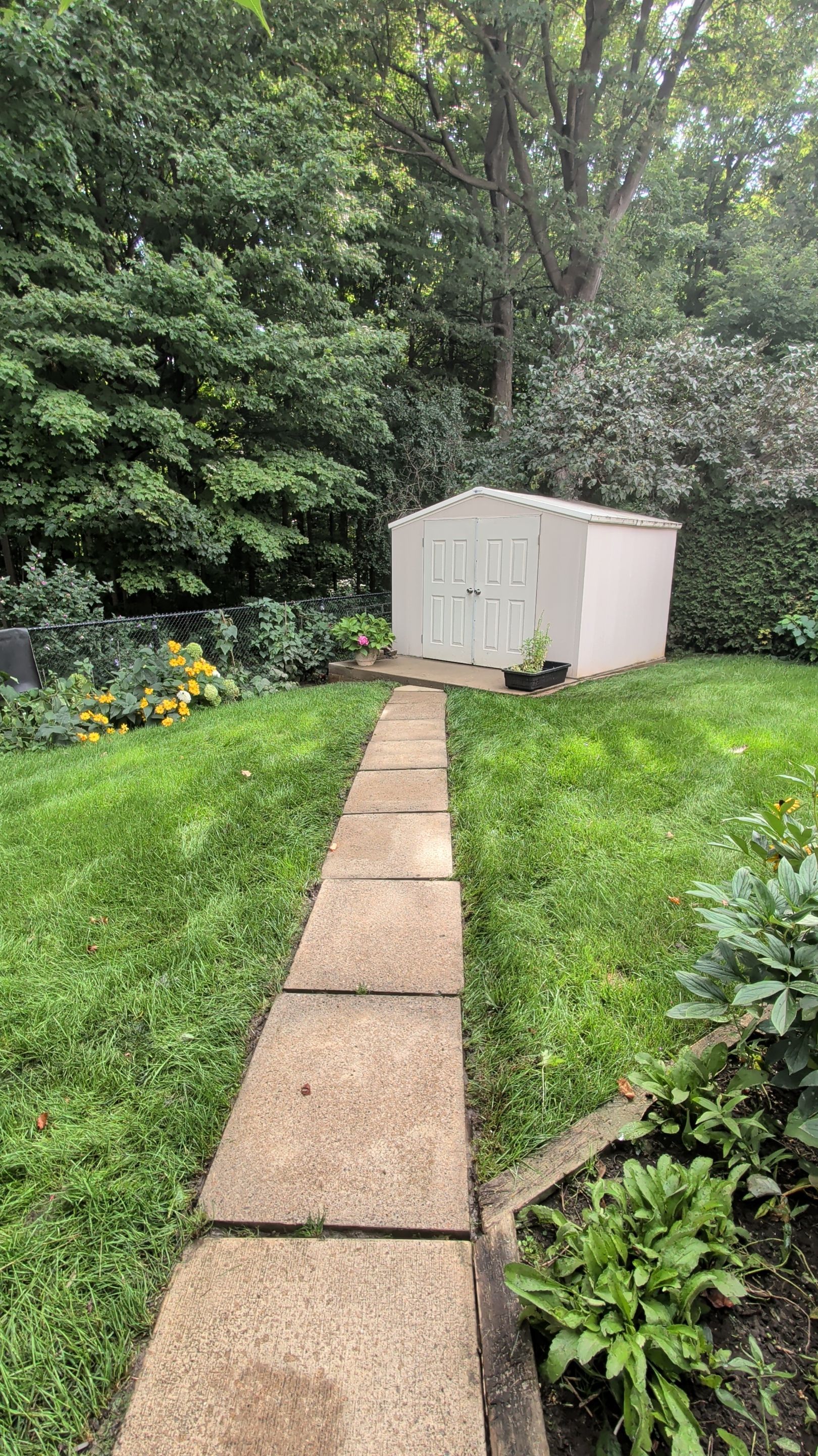 Residential Concrete Sidewalk Installation and Patio Power Washing in Maple by GTA HOME PAINTING