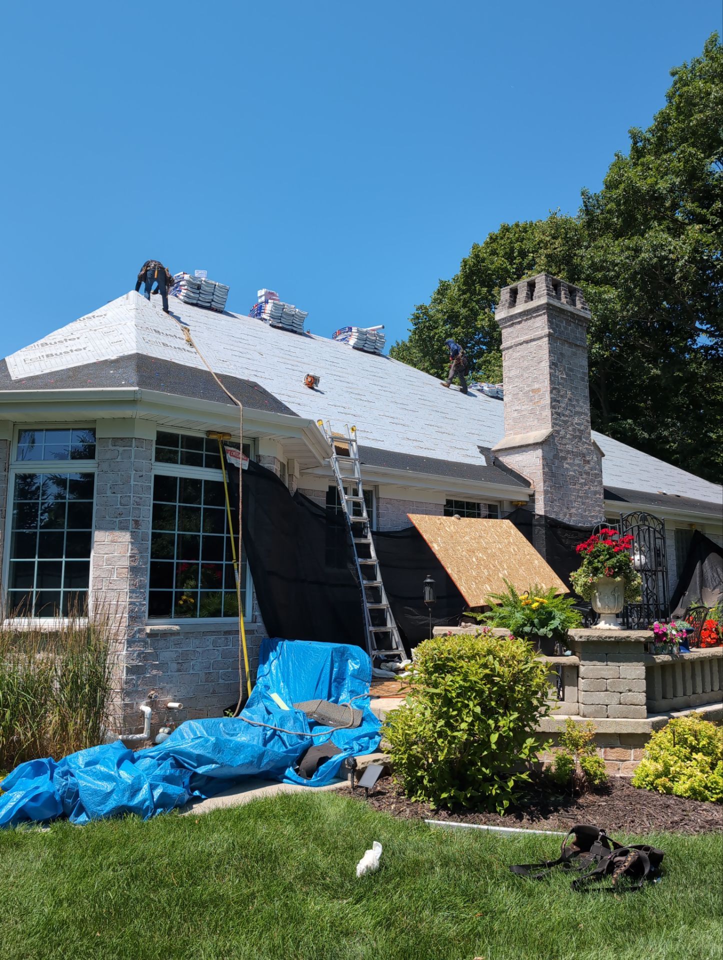 Classic Stucco Beauty  by Gellings Roofing & Siding