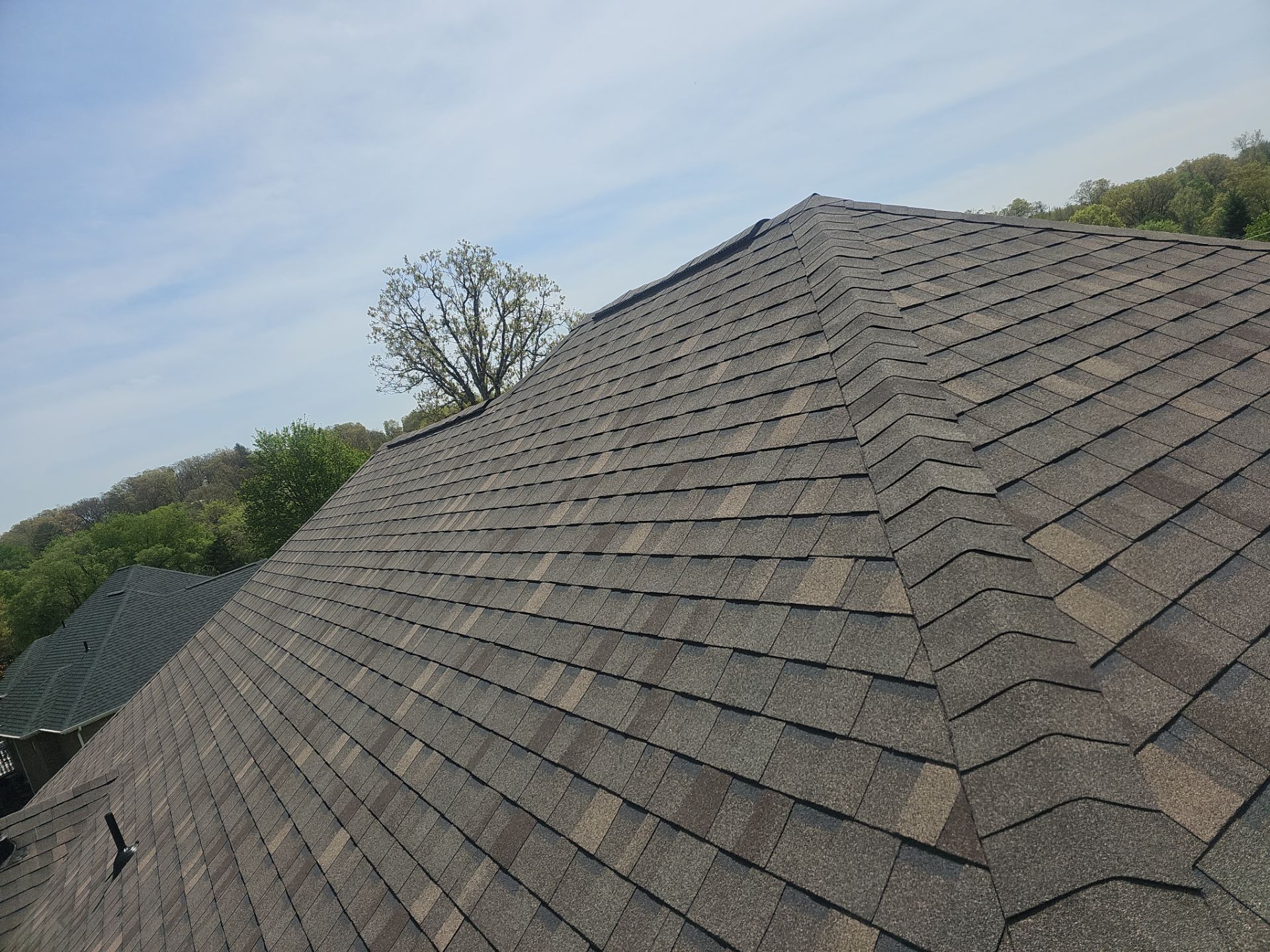 Residential Roof + Gutters & Downspouts Install  by Titan Commercial & Residential Roofing 