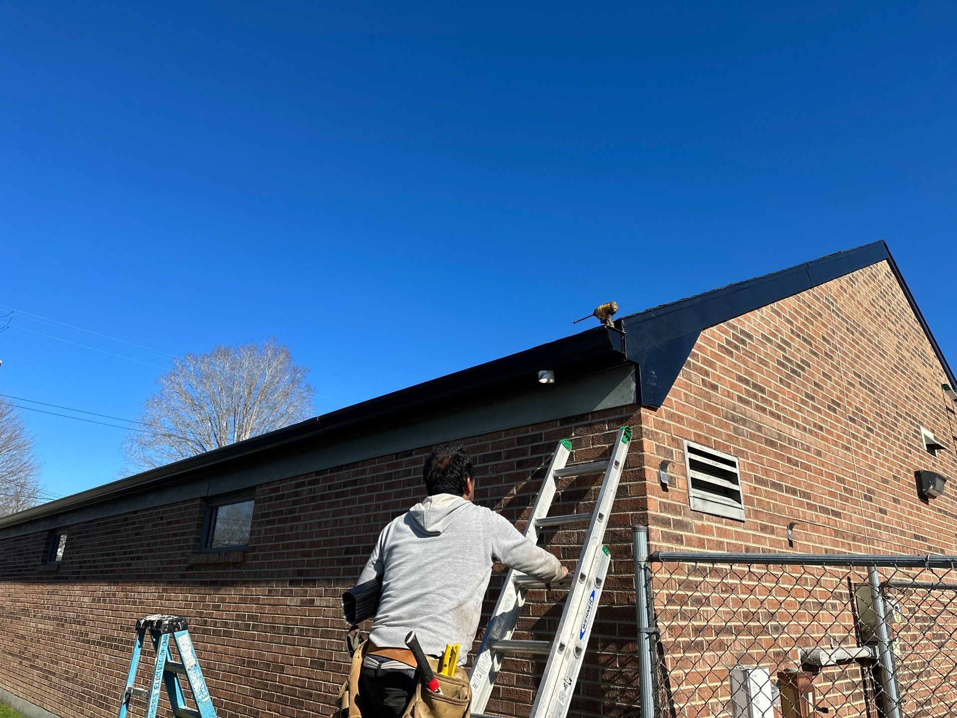 Residential Roofing Installation using GAF Timberline HDZ Charcoal by Nitro Roofing and Construction