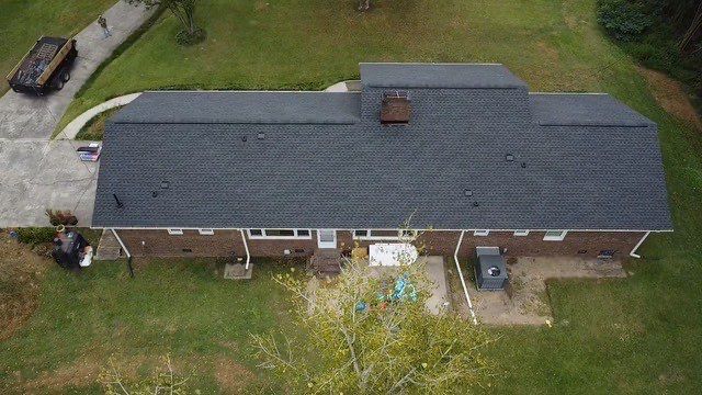 GAF HDZ Charcoal by Skybird Roofing
