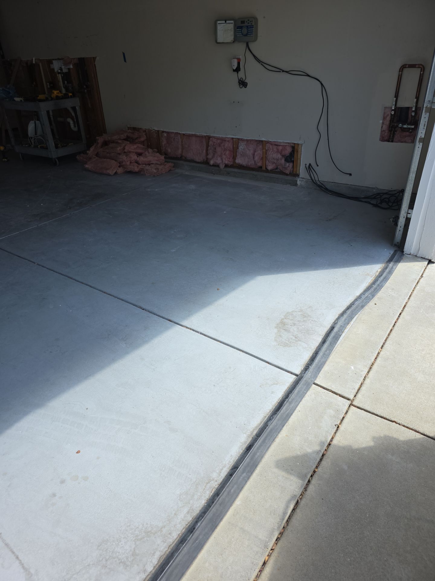 Simiron Autumn Brown Polyurea Garage Floor Coating in Paso Robles by MGP Coatings