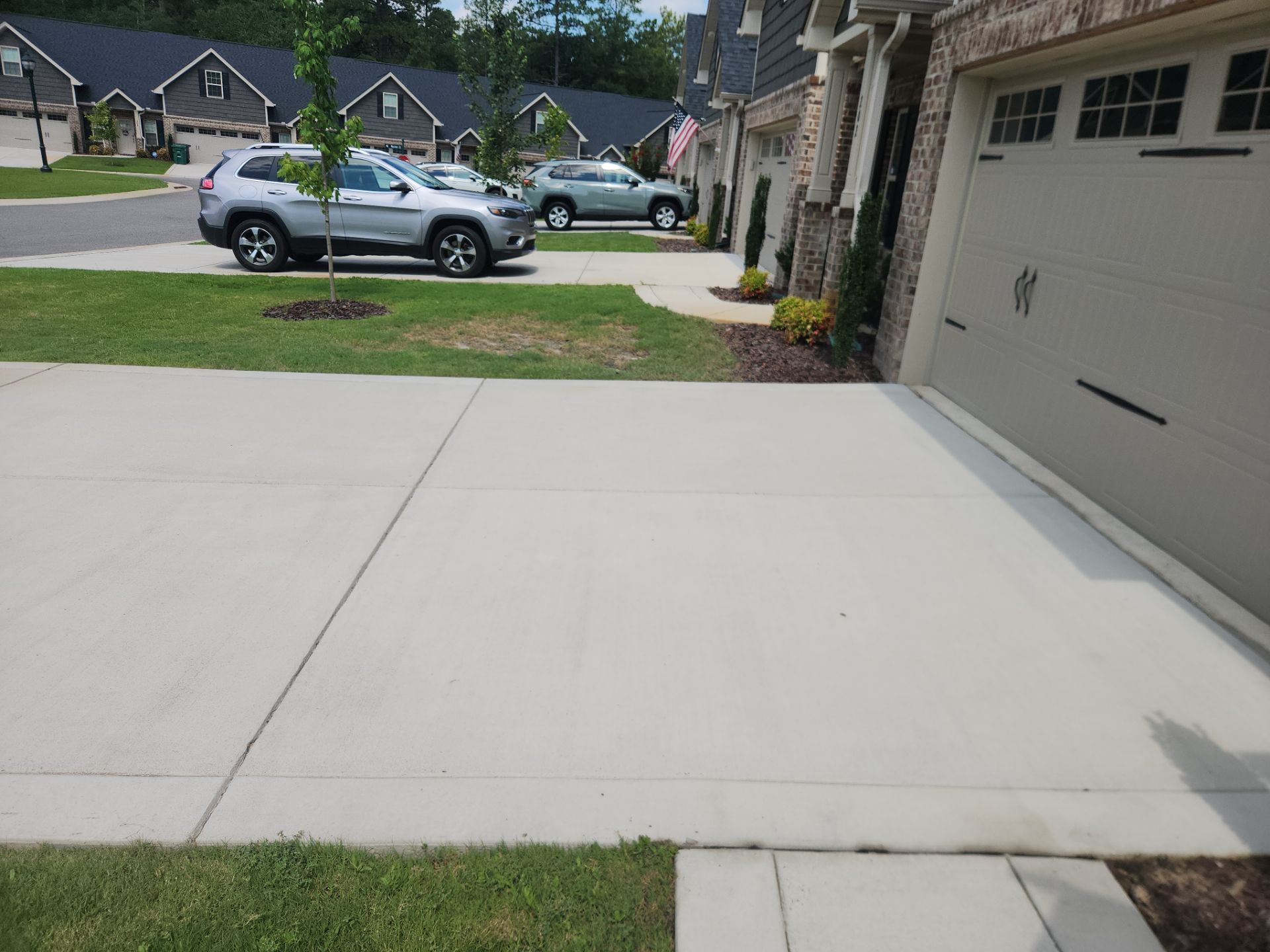 Concrete Driveway using Concrete Sealant by DuraSeal