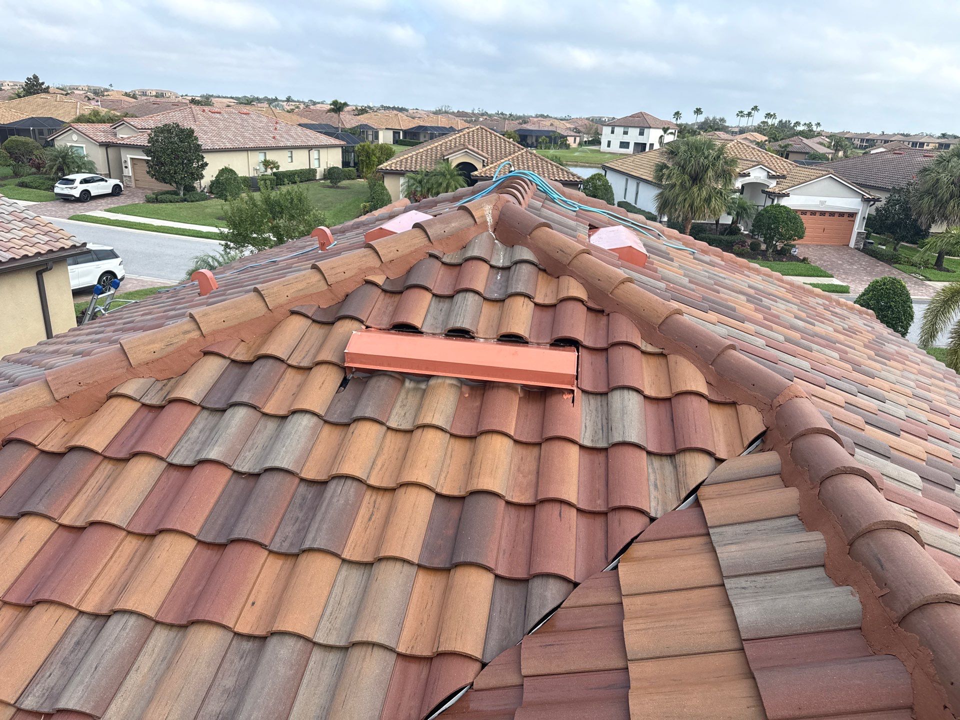 Paver Pool Deck, Driveway & Concrete Tile Roof Cleaning in River Strand, Bradenton, FL | Sunshine AquaWash by Sunshine AquaWash