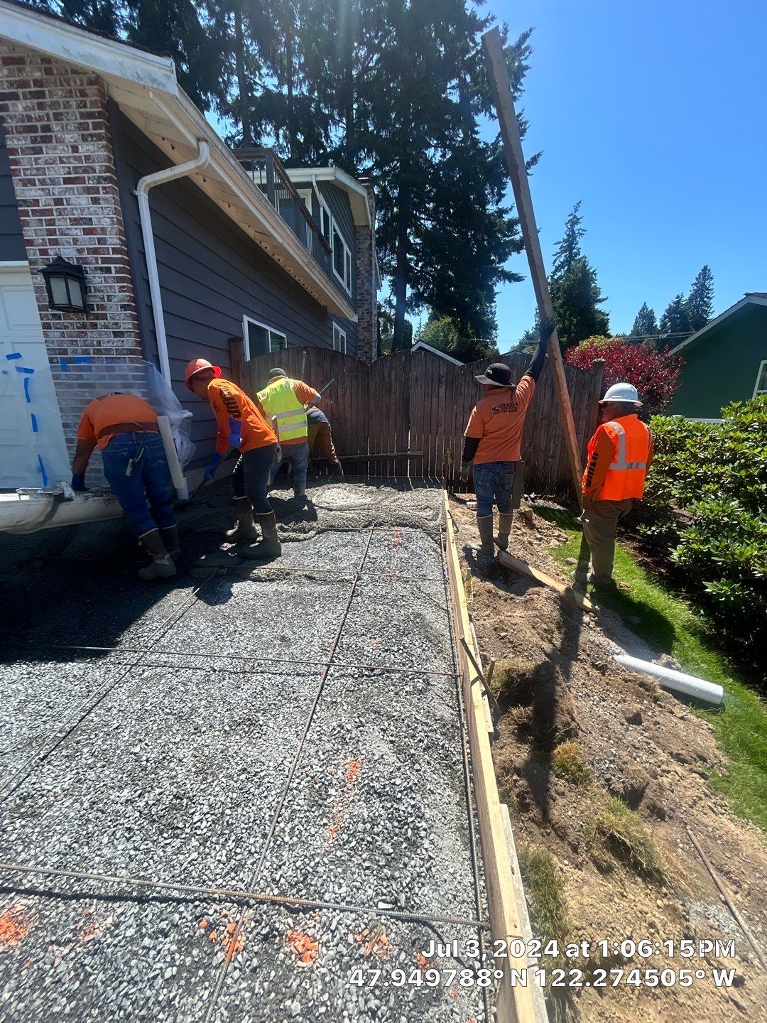 Jacob | Concrete Driveway  by Jireh Asphalt & Concrete Inc 
