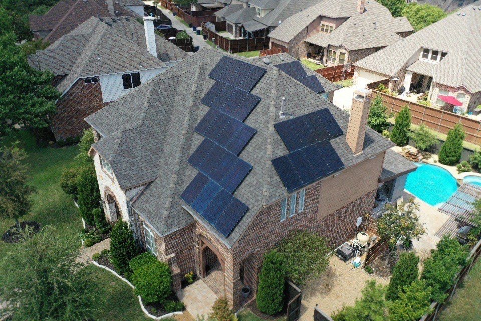 Frisco, TX - Reroof + Solar Detach & Reset by Wells Legacy Roofing