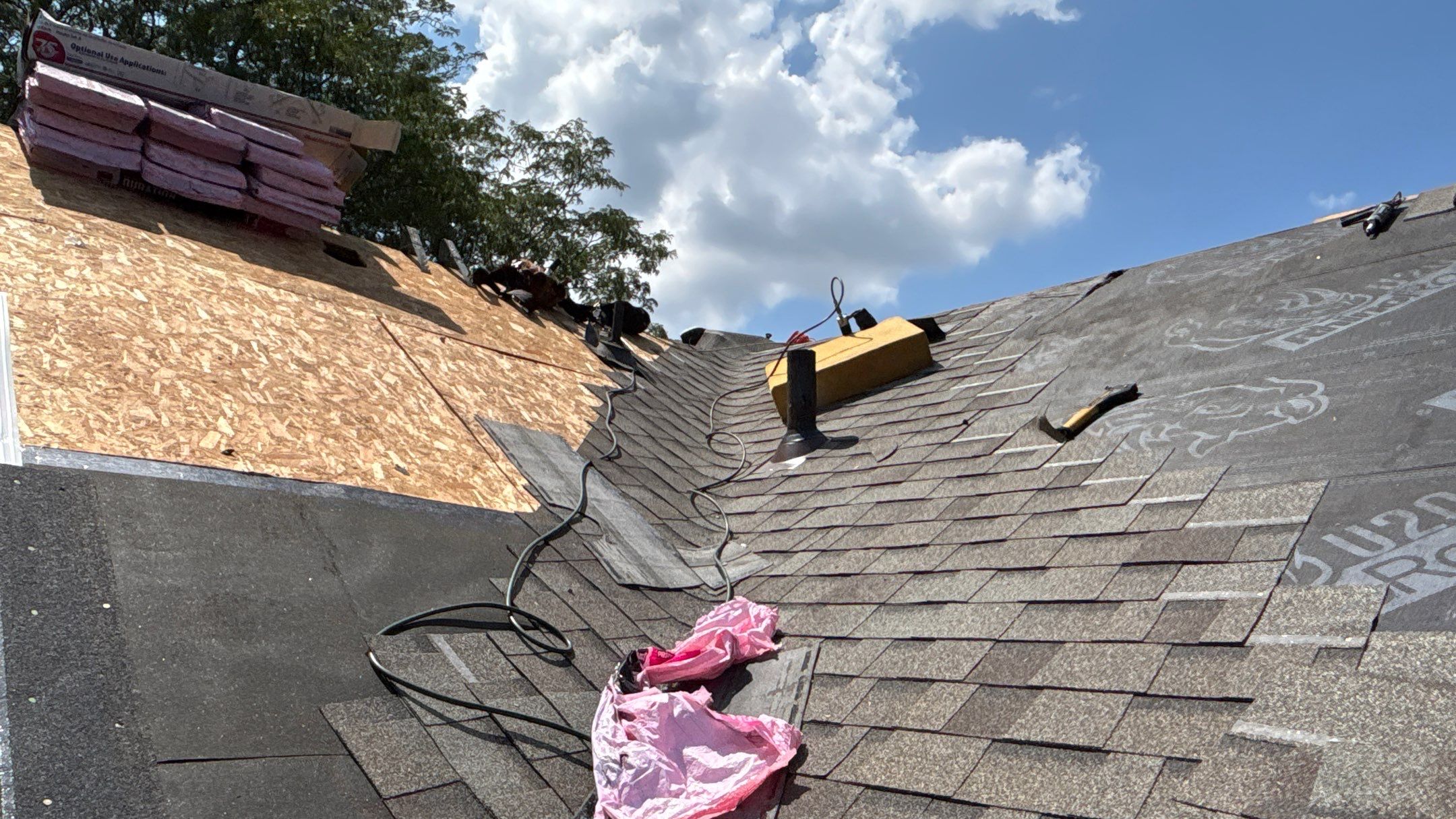 Roof Replacement using Owens Corning Driftwood by 180 Contractors