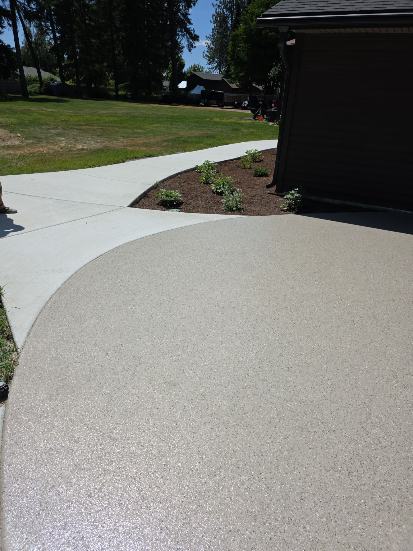 Patio and Pavilion Transformation with Armadillo   by Croc Coatings, LLC