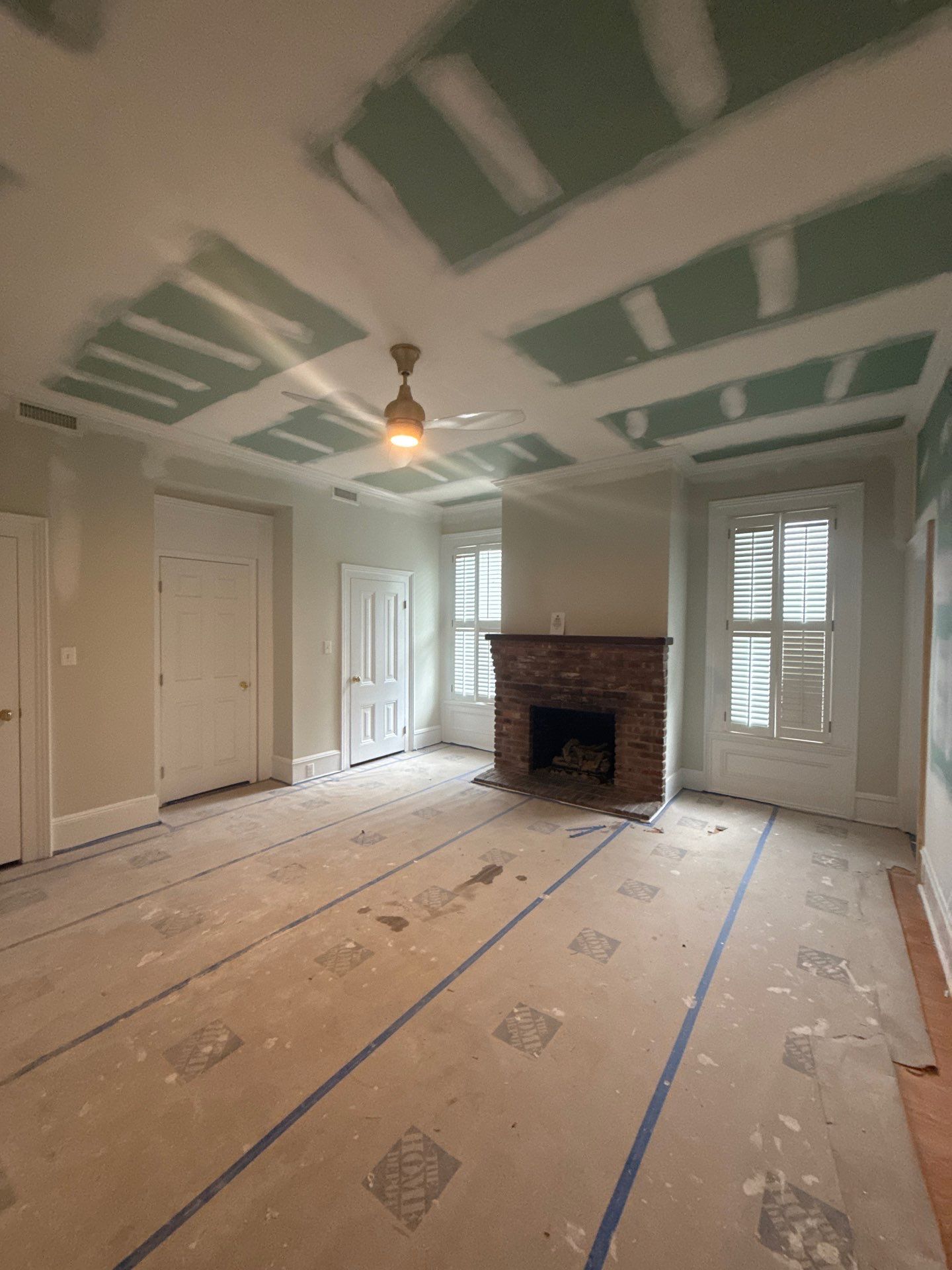 Drywall Job For National Guard by Axtra Hand