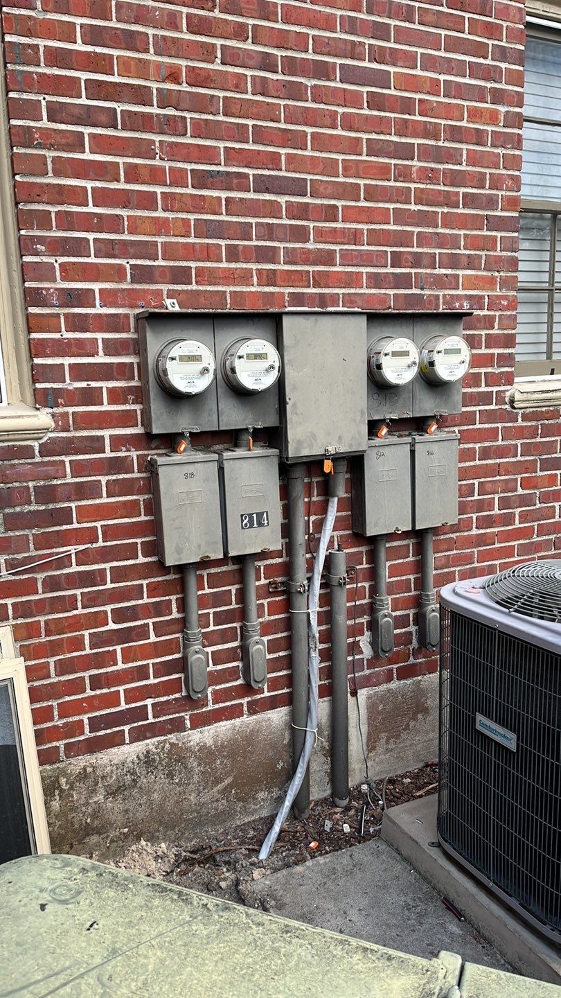 4 Gang Meter Center Replacement by JaxPowerPro