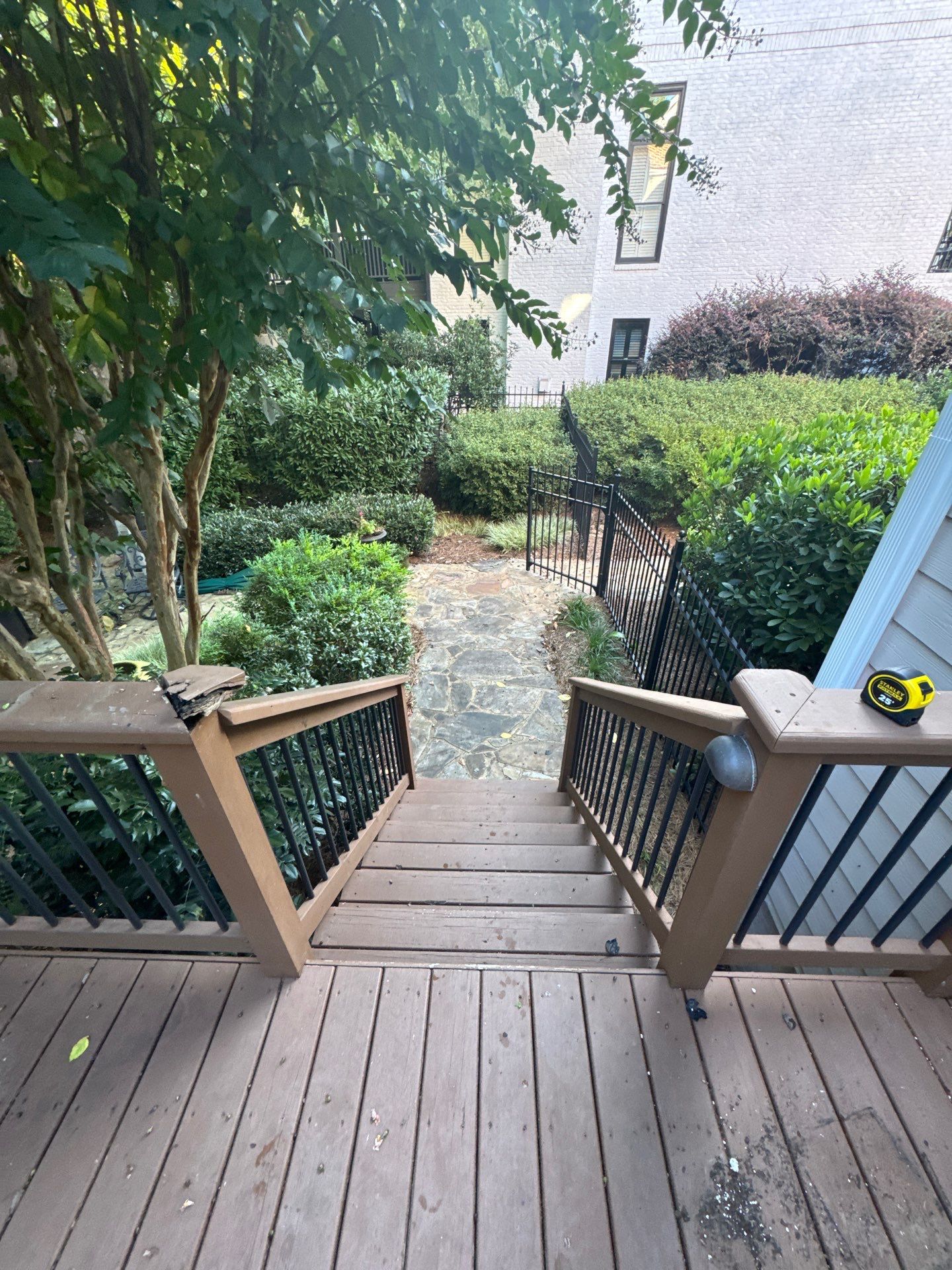 Exterior Deck and Pergola Staining Project in Kennesaw by Swift Home Renovations