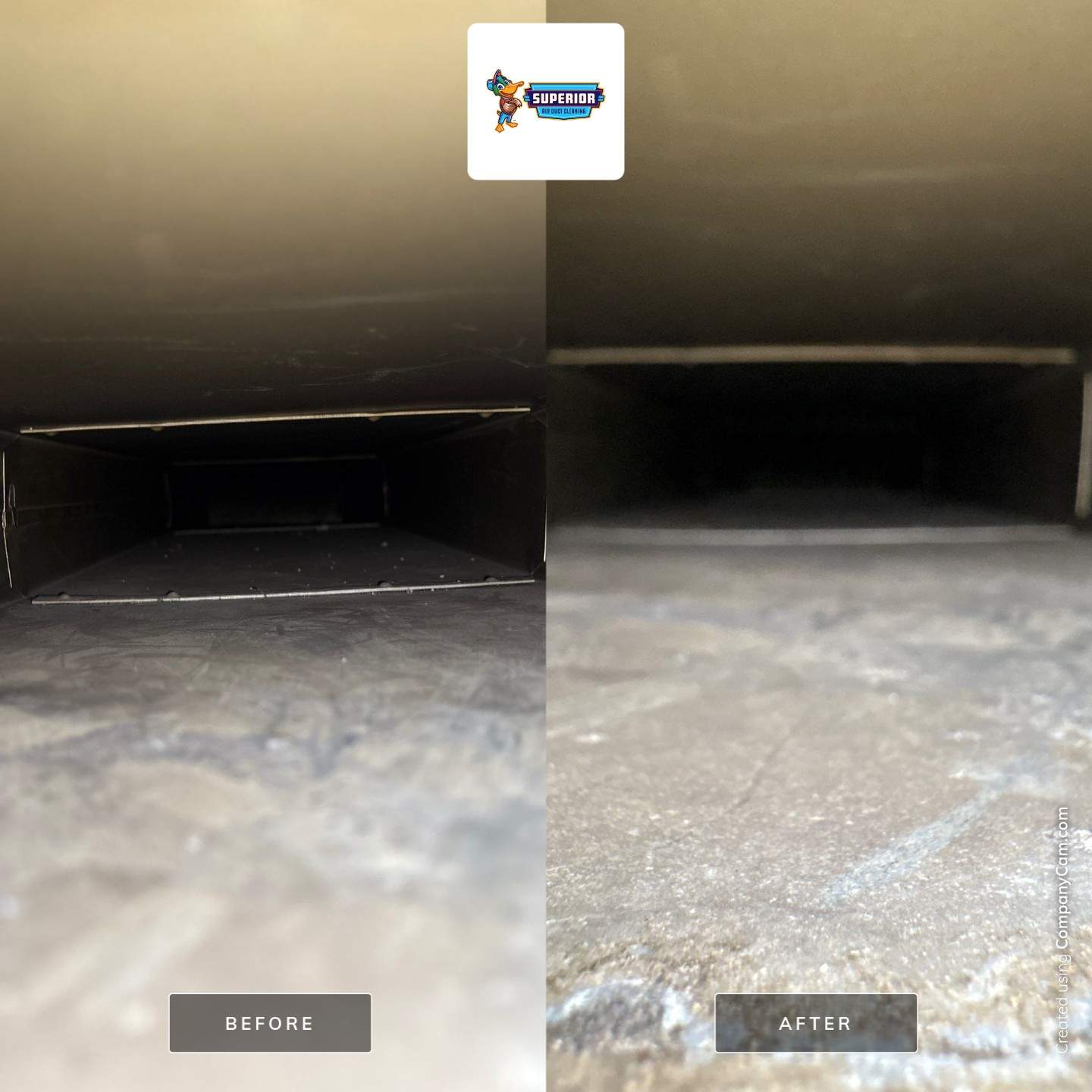 Air Duct Cleaning With a Vacuum Truck in Baden, PA by Superior Air Duct Cleaning