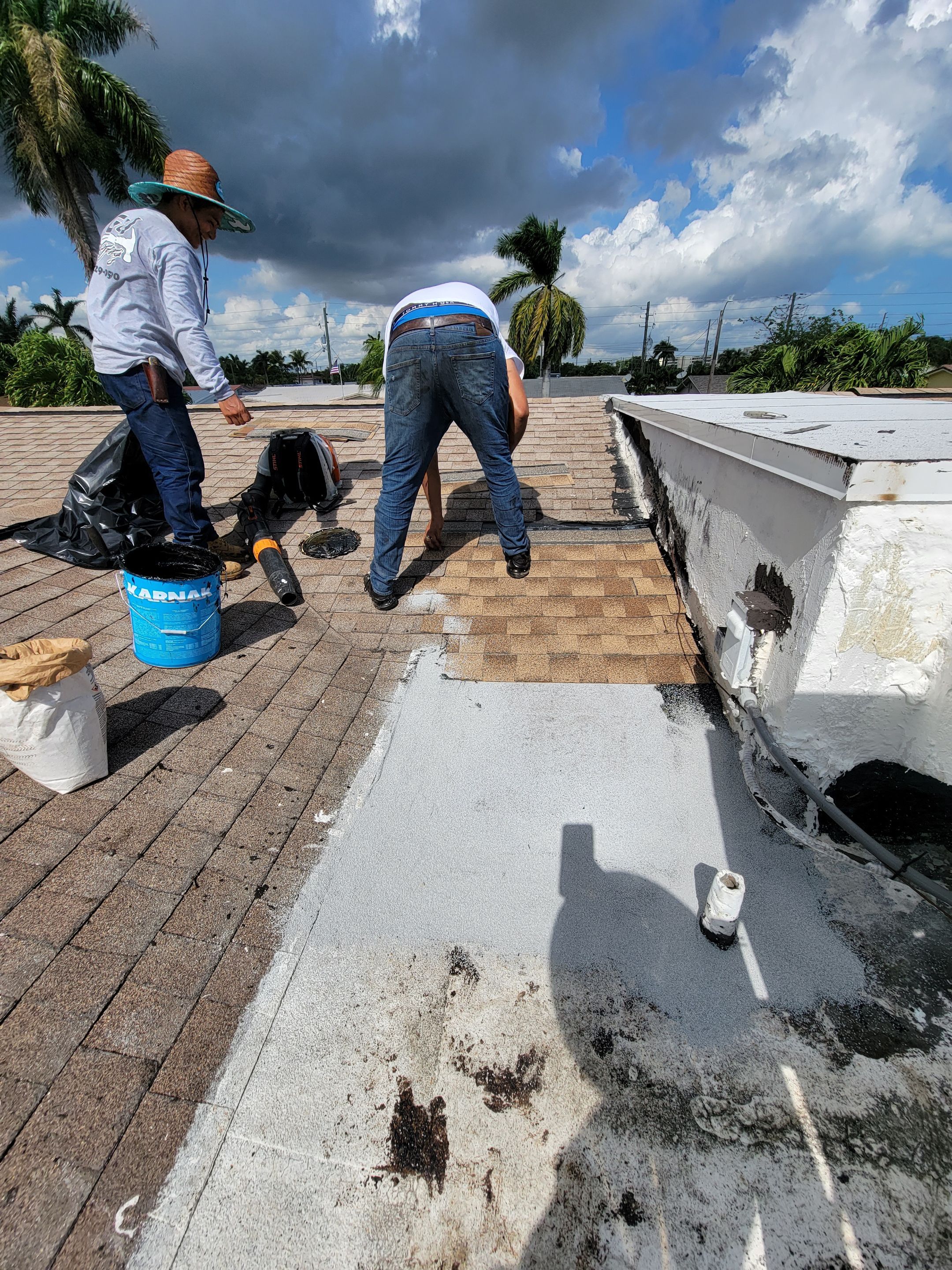 SE 4th St., Dania Beach, FL by G&J Roofing 