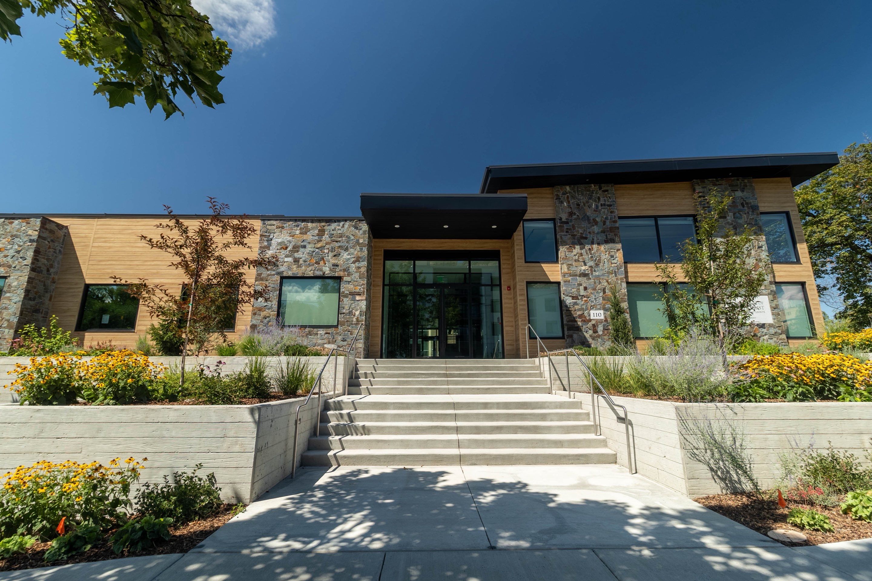 Logan High Seminary - Exterior by Garner Construction