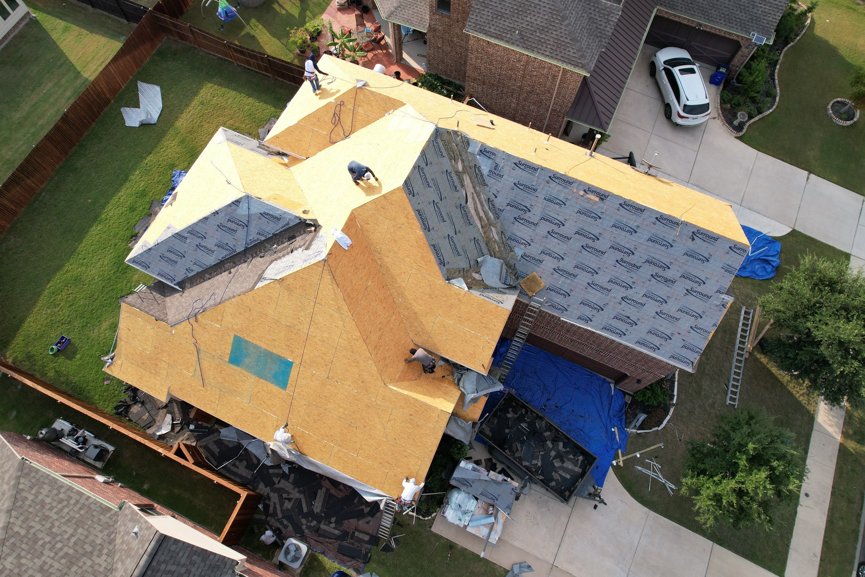Project in Keller  by Zeus Exteriors