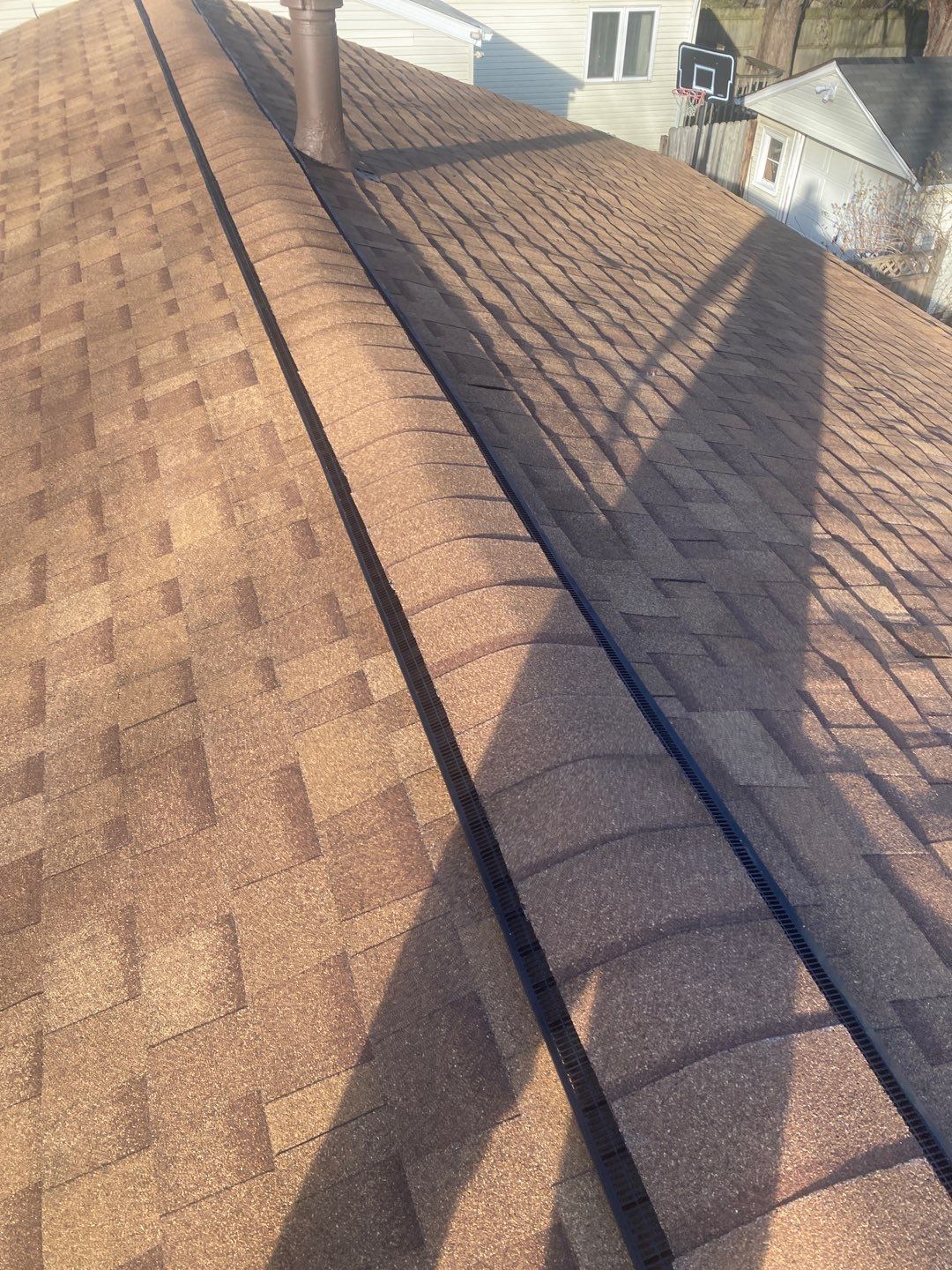 Residential Roofing Installation using Owens Corning Oakridge, Desert Tan by Absolute Roofing and Construction