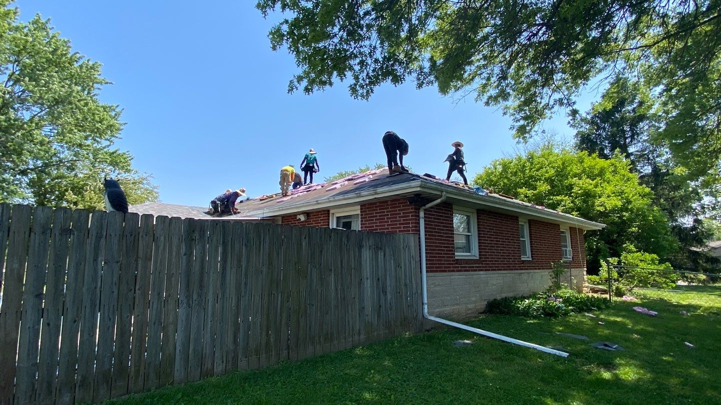 Project in Muncie, IN by Rodeffer Roofing INC