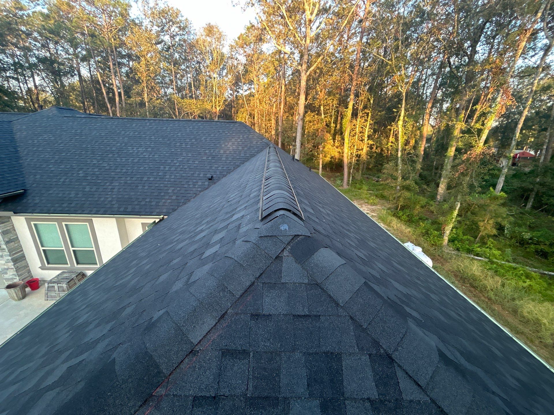 TAMKO Titan XT Rustic Black by STX Roofing
