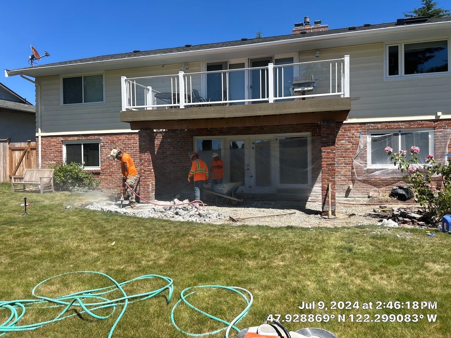 Susan | Concrete Patio by Jireh Asphalt & Concrete Inc 