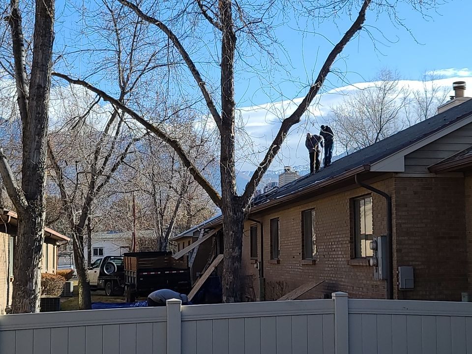 Storm Damaged Roof using GAF Timberline HDZ - Lifetime Shingle by The Roof Doctor