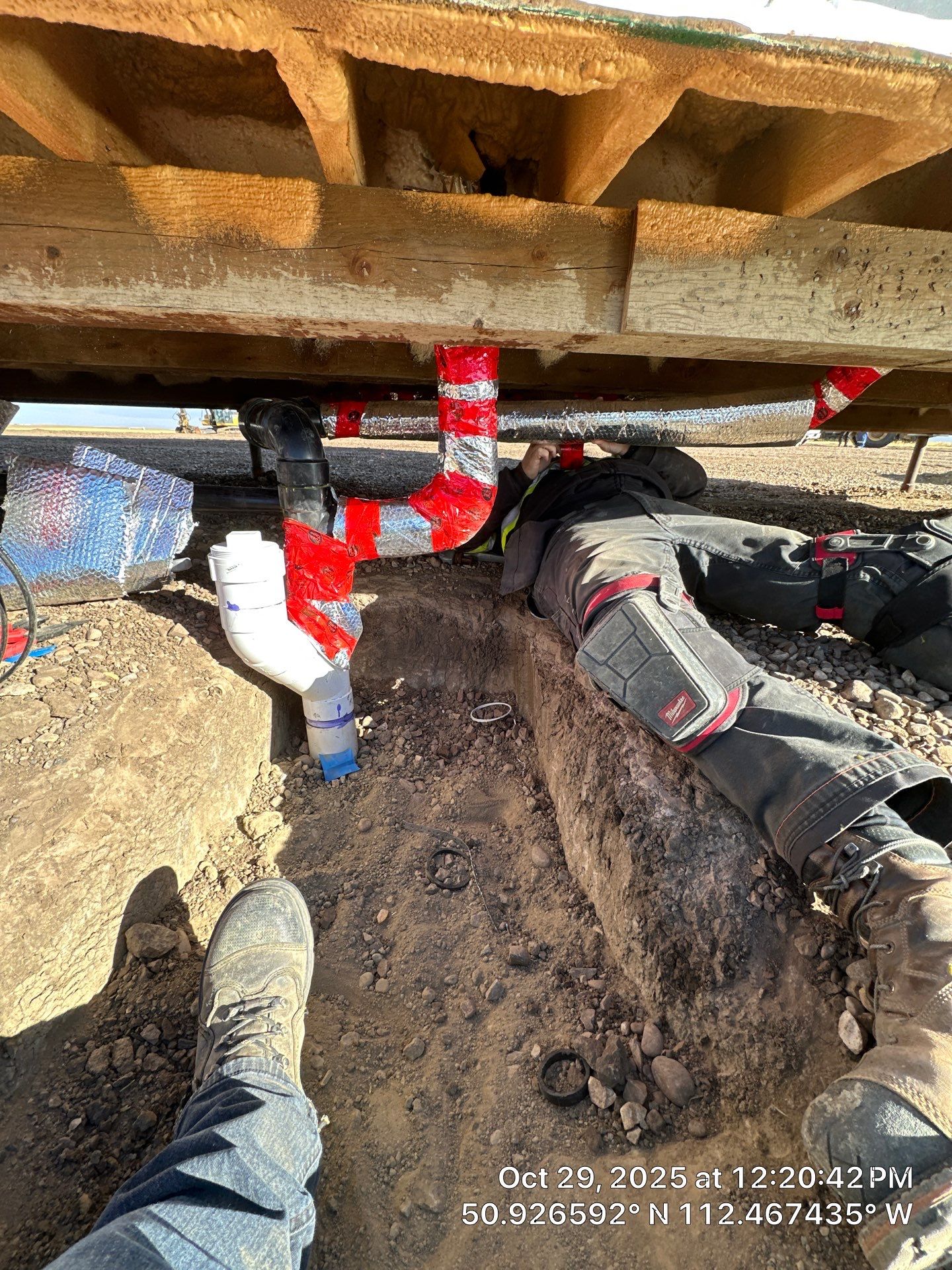 Full Septic System Installation With Polyethylene Tanks In Alberta by Septic Medic Inc.