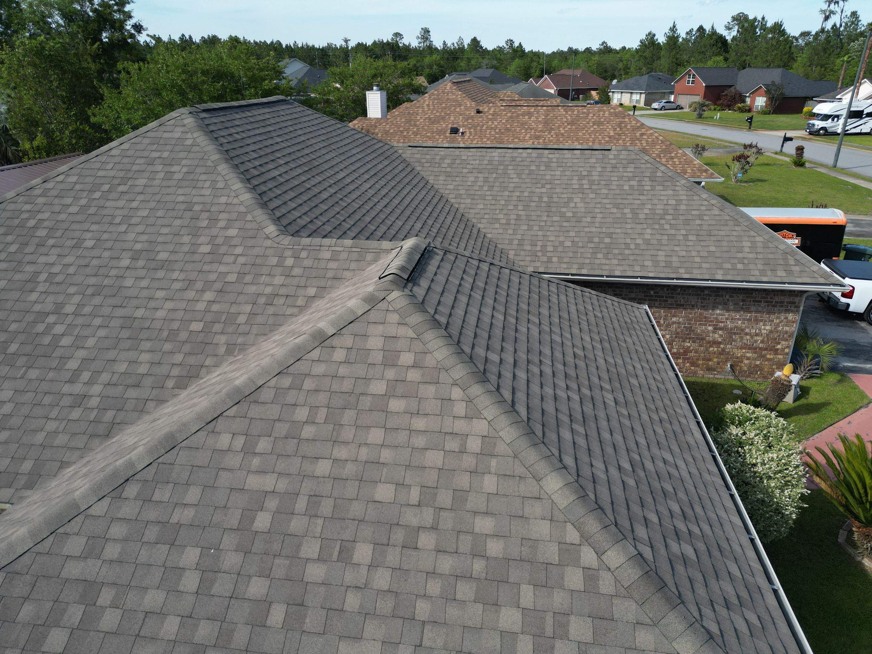 Residential Roofing Installation using Atlas Pinnacle Sun by Talya Roofing