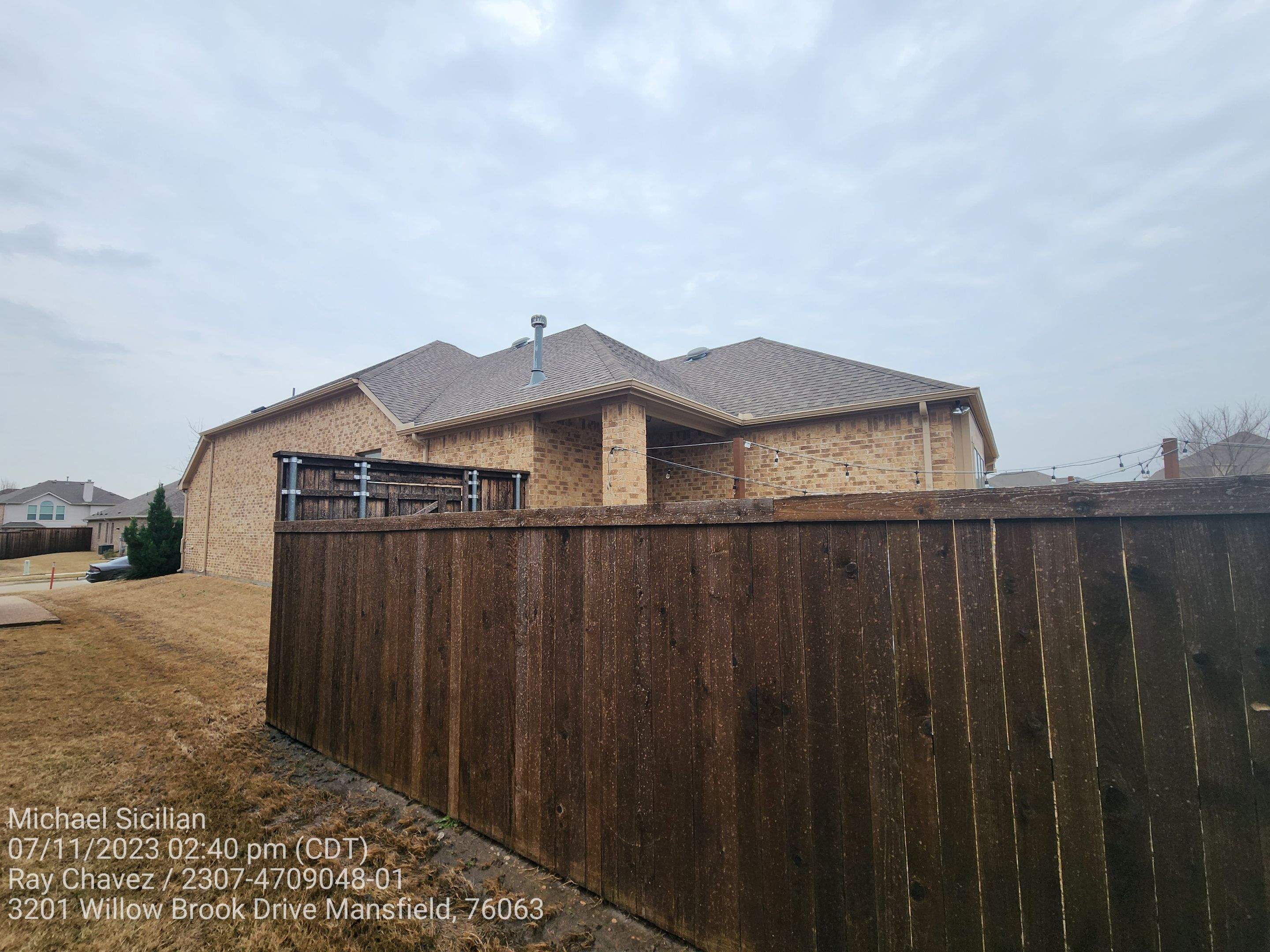 Project in Mansfield by Zeus Exteriors