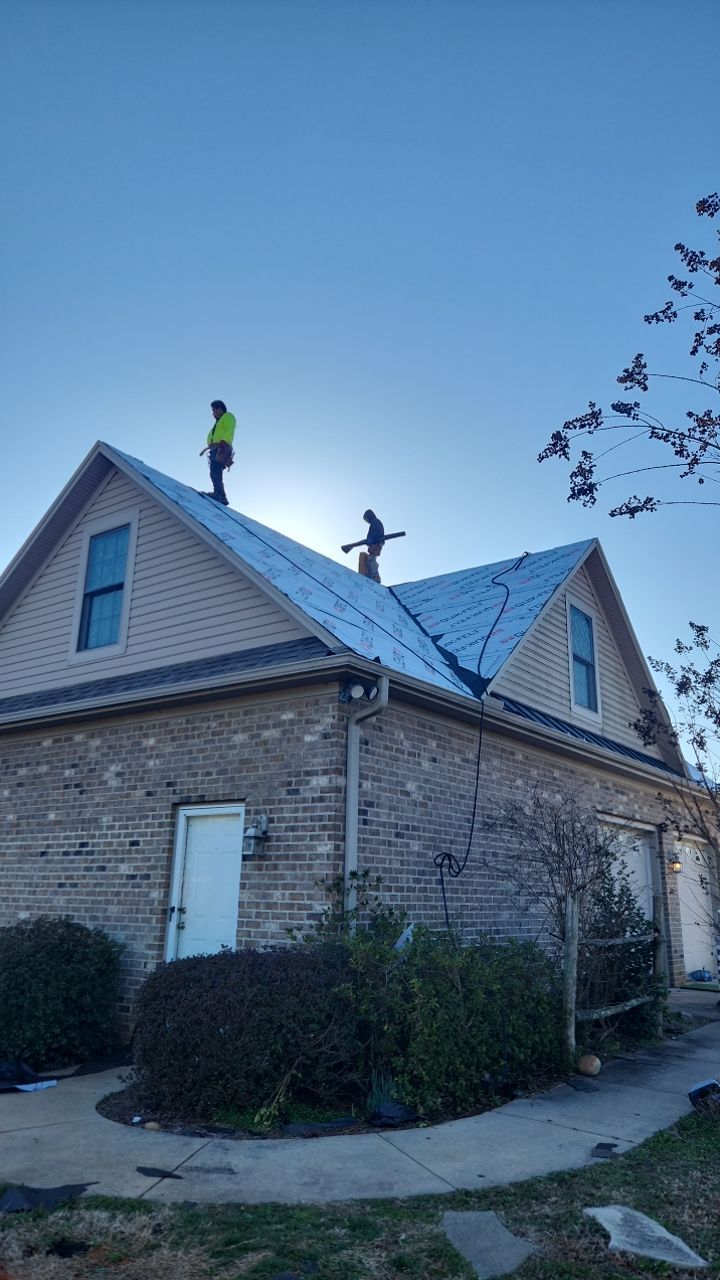 GAF Weathered Wood and Custom Copper by Just In Time Roofing and Restoration