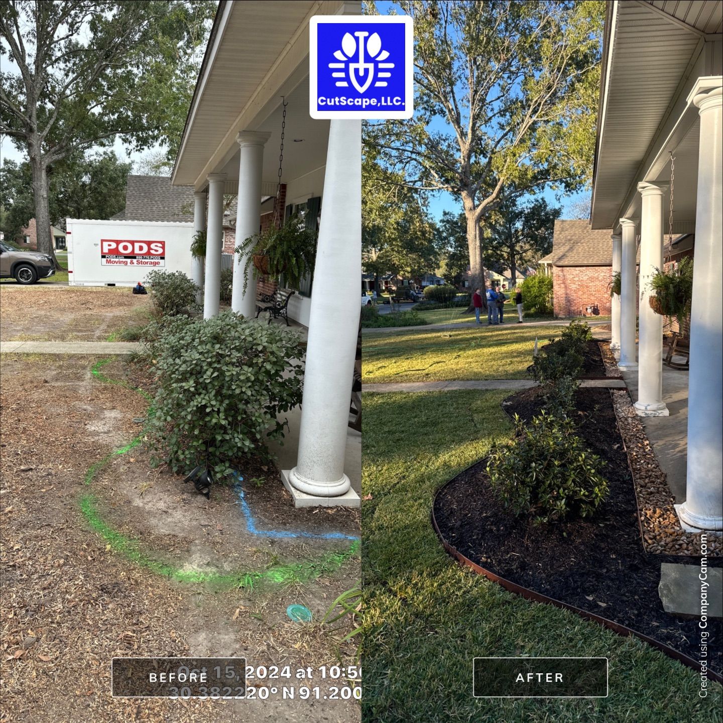 LANDSCAPE SERVICES: -Design -Demo -Install & SOD INSTALL by CutScape, LLC.