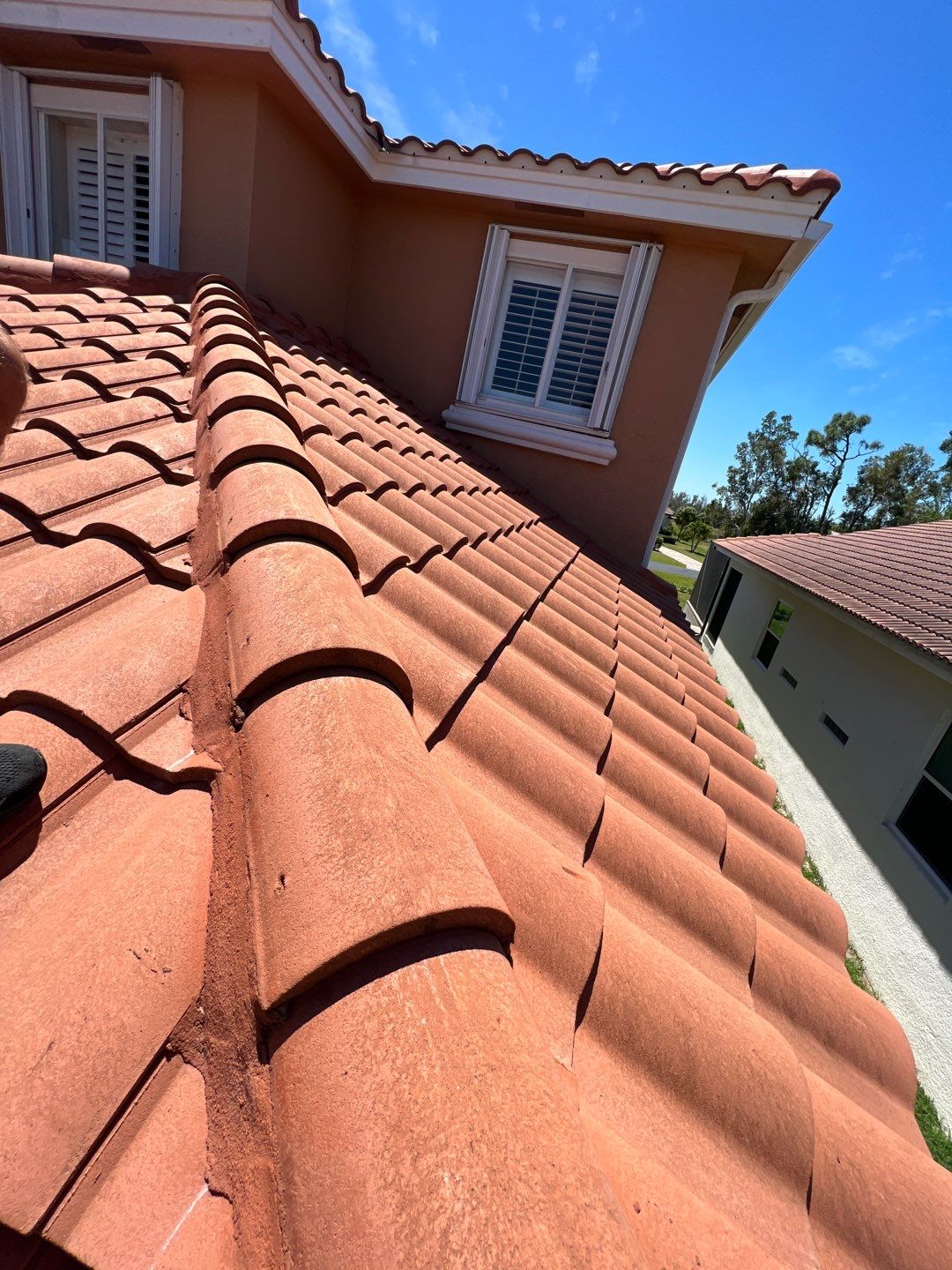 Residential Roofing Repair using Concrete Tile by Four Peaks Roofing