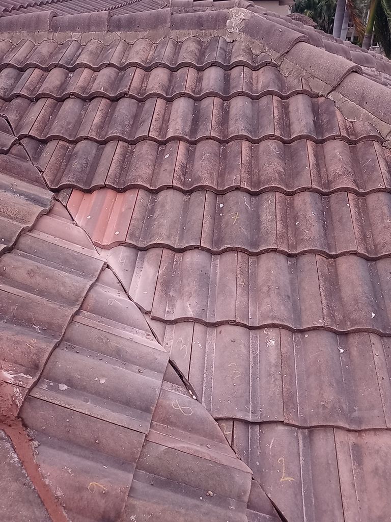 Concrete Tile Roof Repair using Concrete Roof Tile by Aastro Roofing