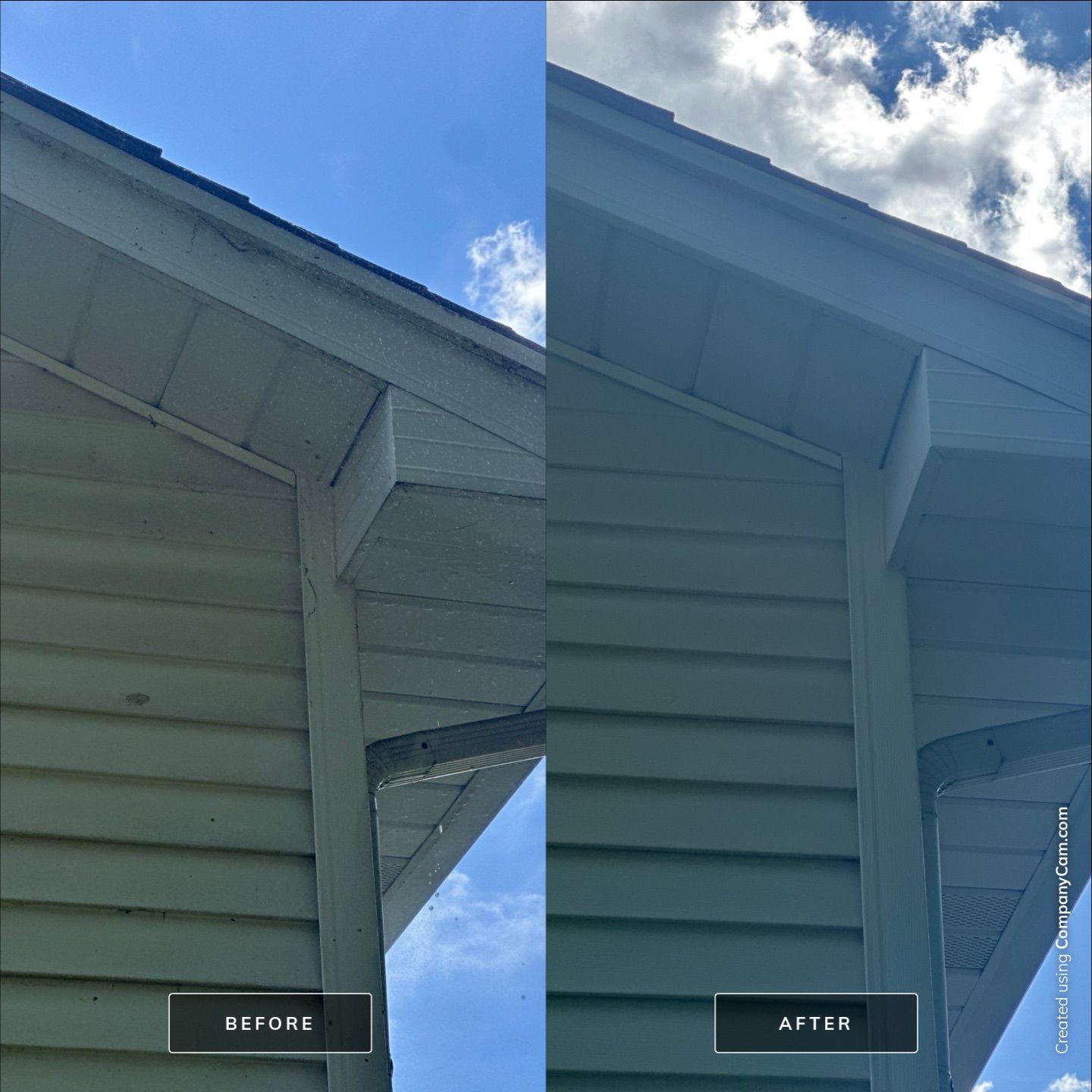 Project in Fox Lake by Simmons Power & Soft Washing