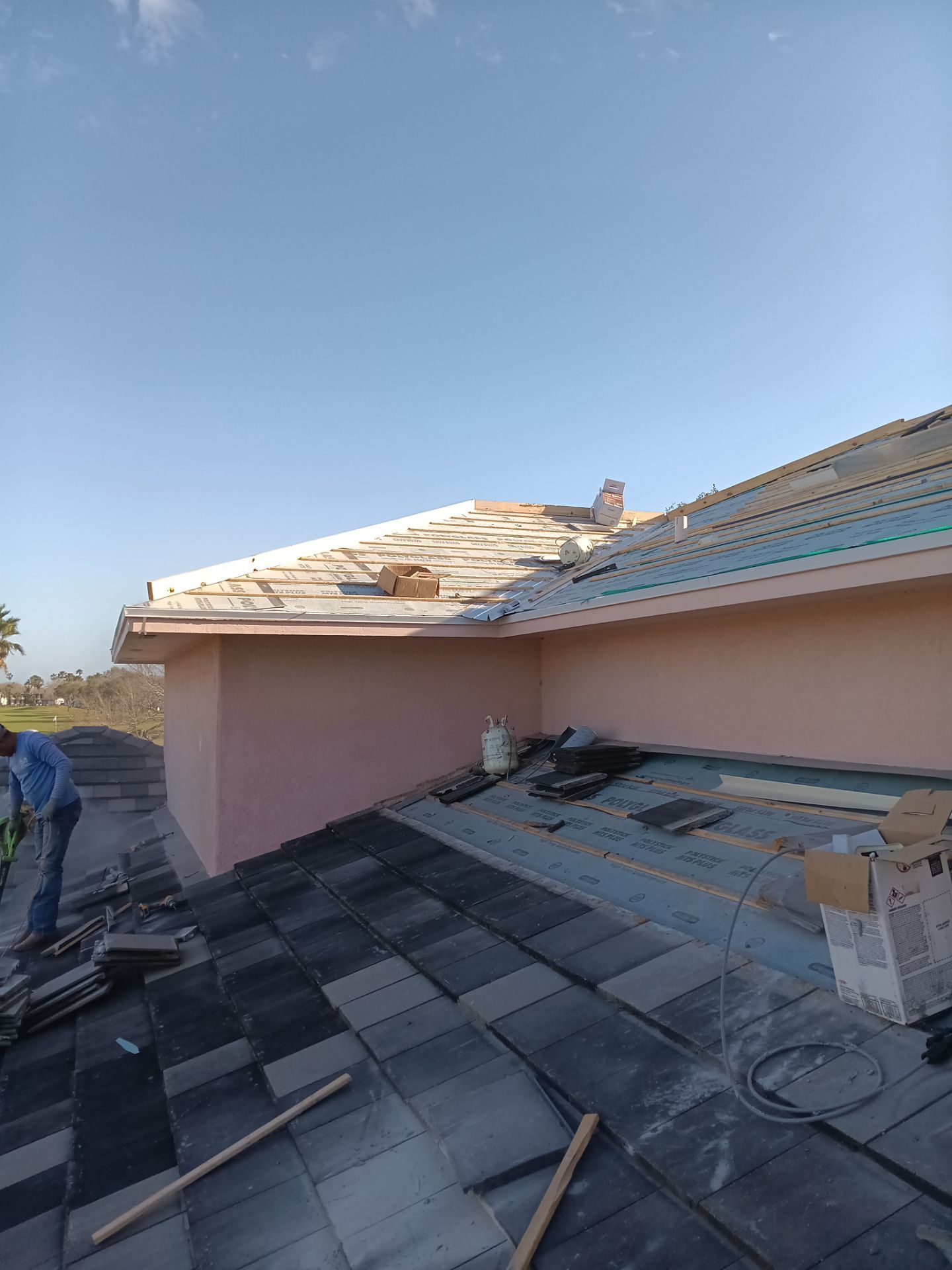 Golf Course Mansion on the Green, in the Heart Of Corpus Christi by Bayfront Roofing and Construction